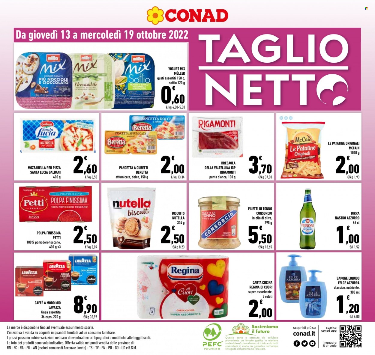 Leták Conad - 13.10.2022 - 19.10.2022. Strana 1