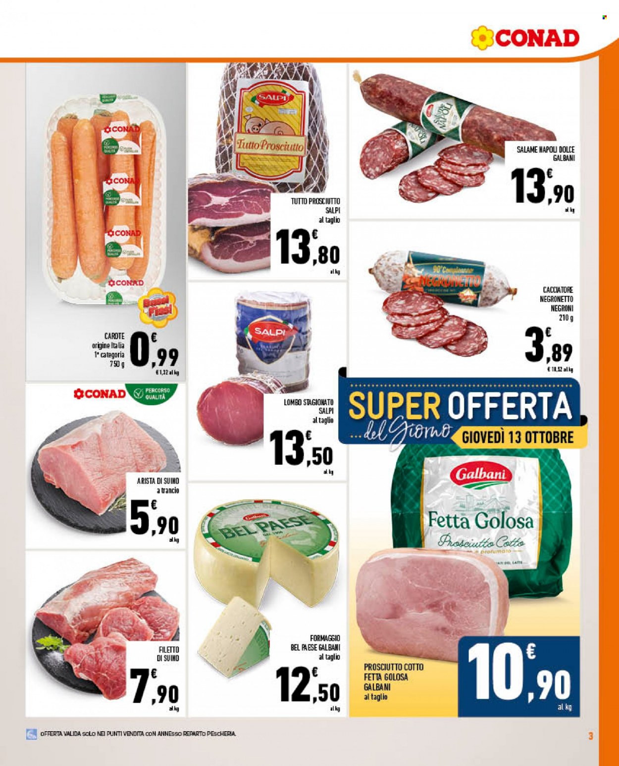 Leták Conad - 12.10.2022 - 18.10.2022. Strana 3