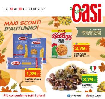 Volantino Oasi - 13/10/2022 - 26/10/2022.
