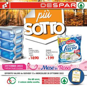Volantino Eurospar - 13/10/2022 - 26/10/2022.