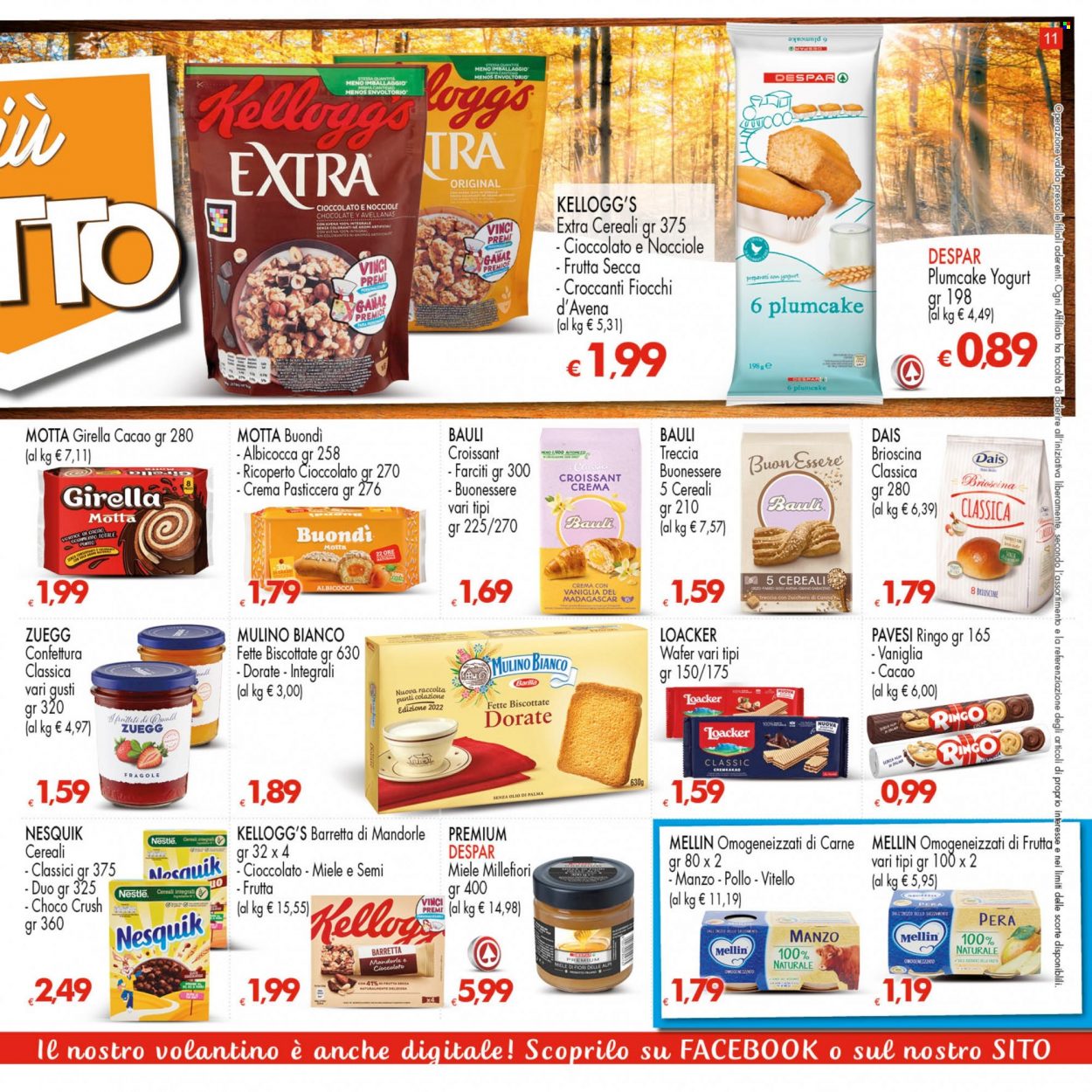 Volantino Eurospar - 13/10/2022 - 26/10/2022. Pagina 11