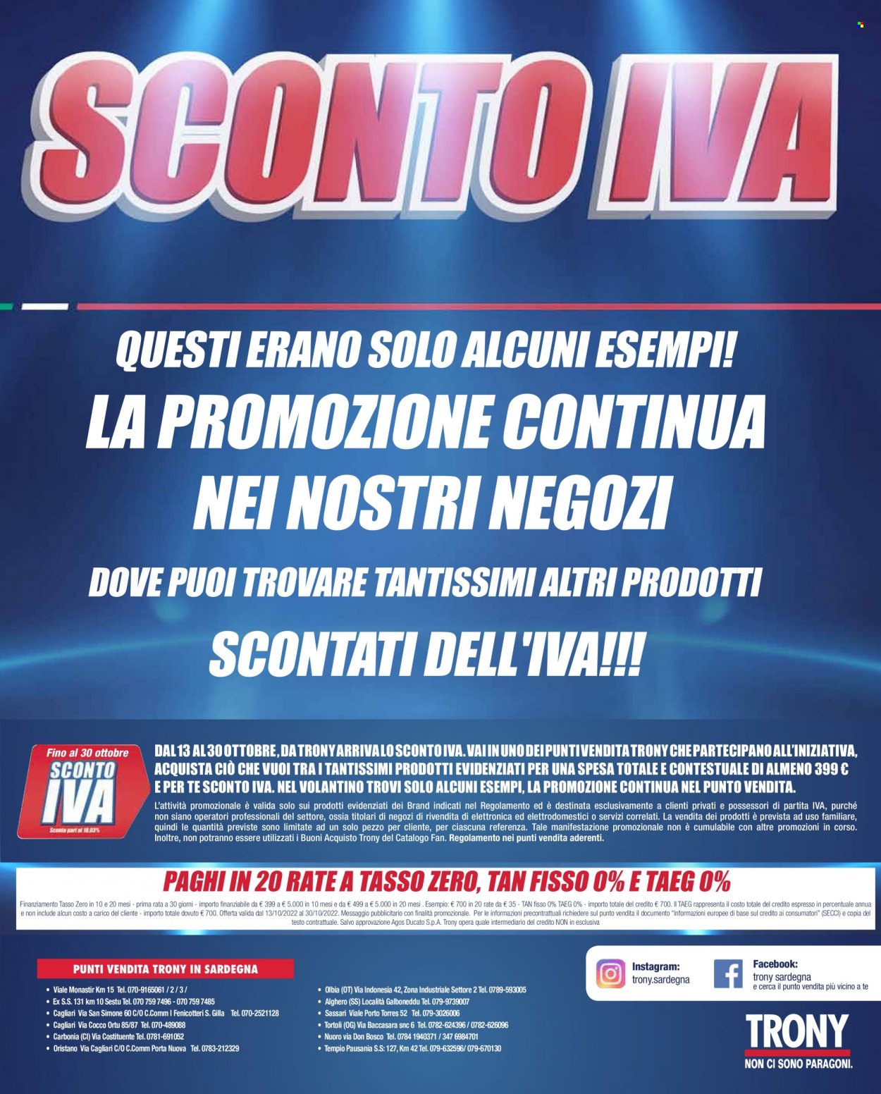 Volantino Trony - 13/10/2022 - 30/10/2022. Pagina 25