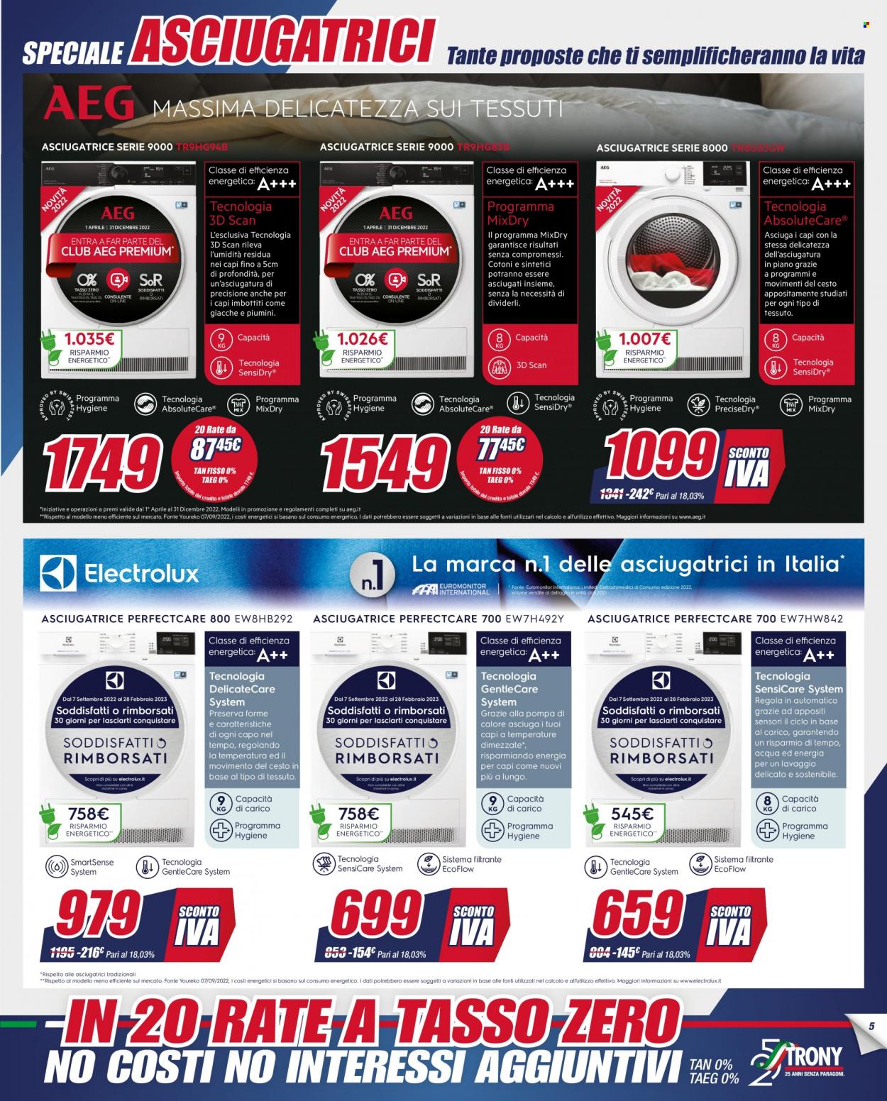 Volantino Trony - 14/10/2022 - 30/10/2022. Pagina 7