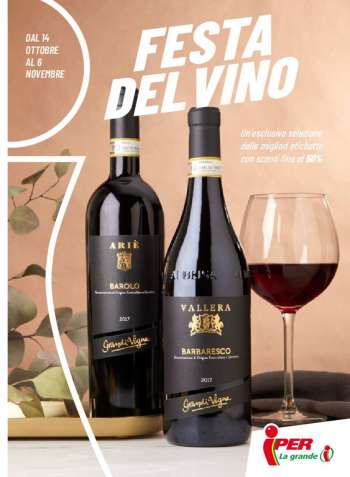 Volantino Iper, La grande i - 14/10/2022 - 6/11/2022.