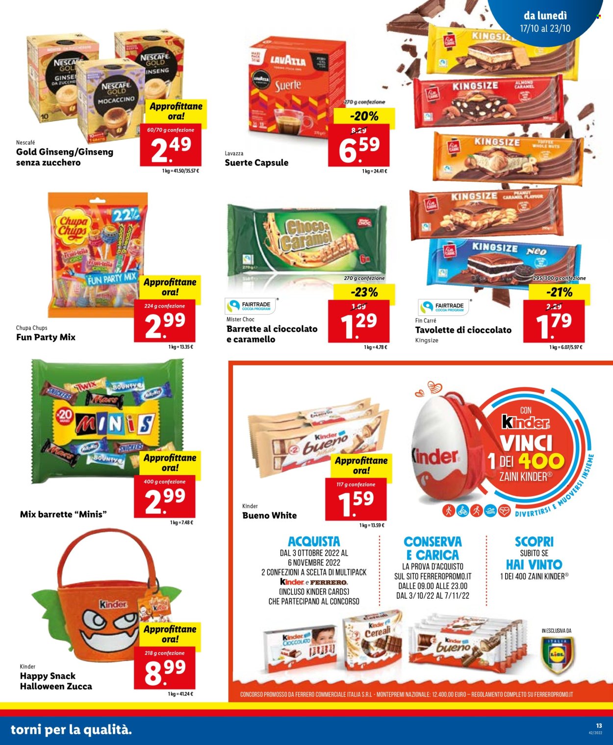 Volantino Lidl - 17/10/2022 - 23/10/2022. Pagina 13