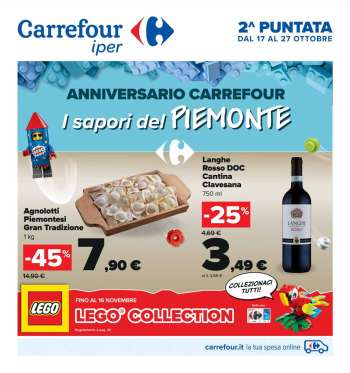 Volantino Carrefour - 17/10/2022 - 27/10/2022.