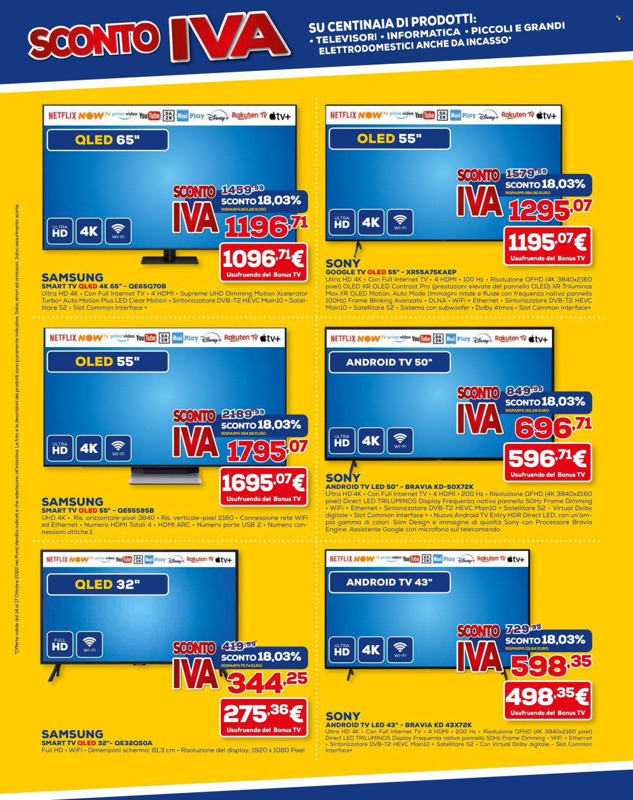 Volantino Euronics - 14/10/2022 - 17/10/2022. Pagina 5