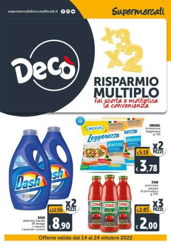 Volantino Deco - 14/10/2022 - 24/10/2022.