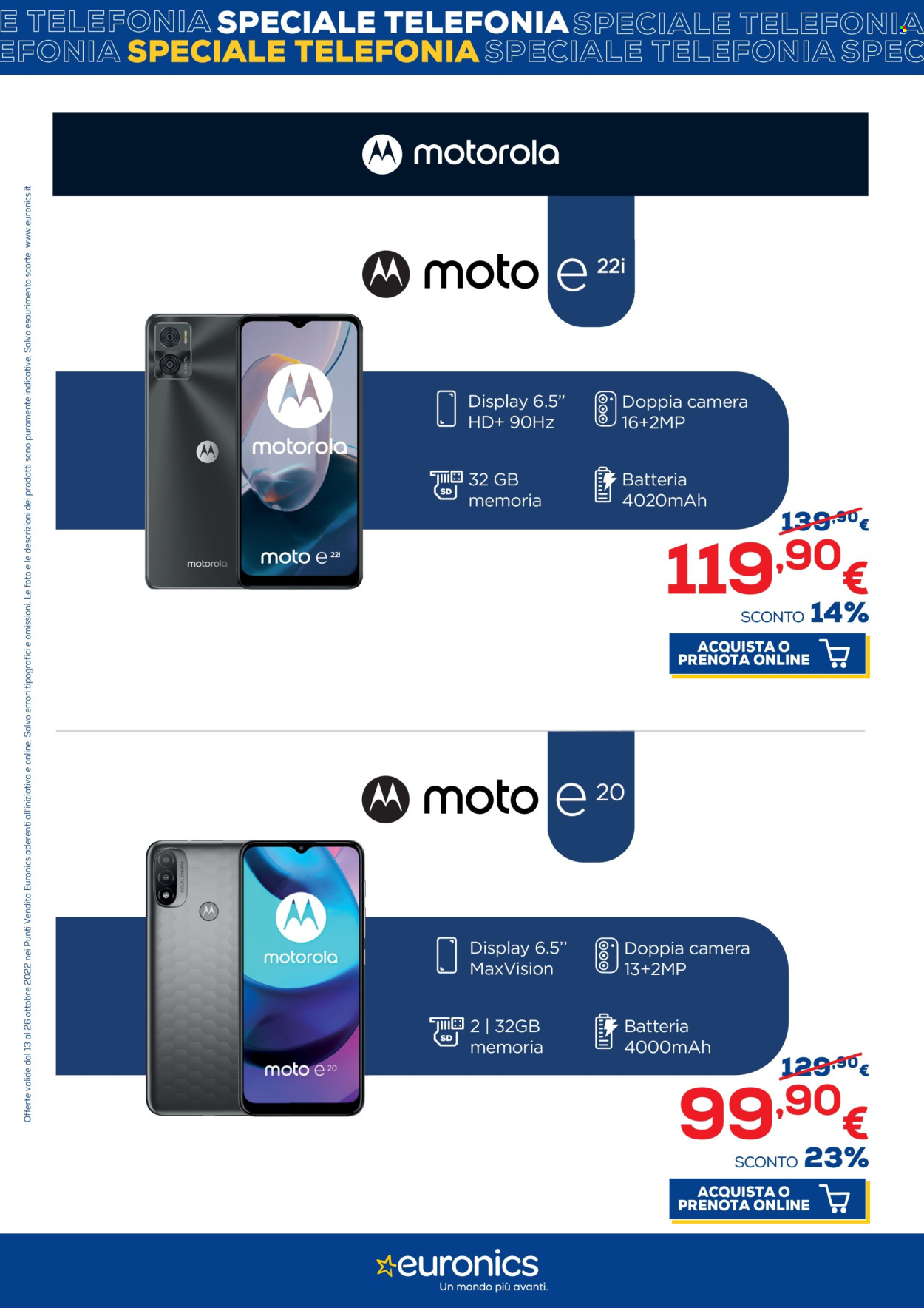 Volantino Euronics - 13/10/2022 - 26/10/2022. Pagina 12