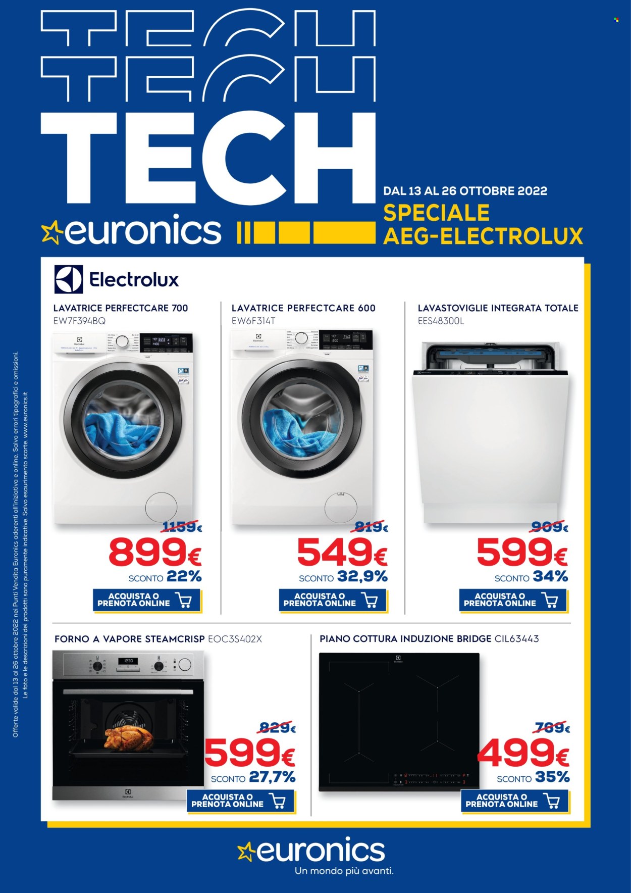 Volantino Euronics - 13/10/2022 - 26/10/2022. Pagina 1