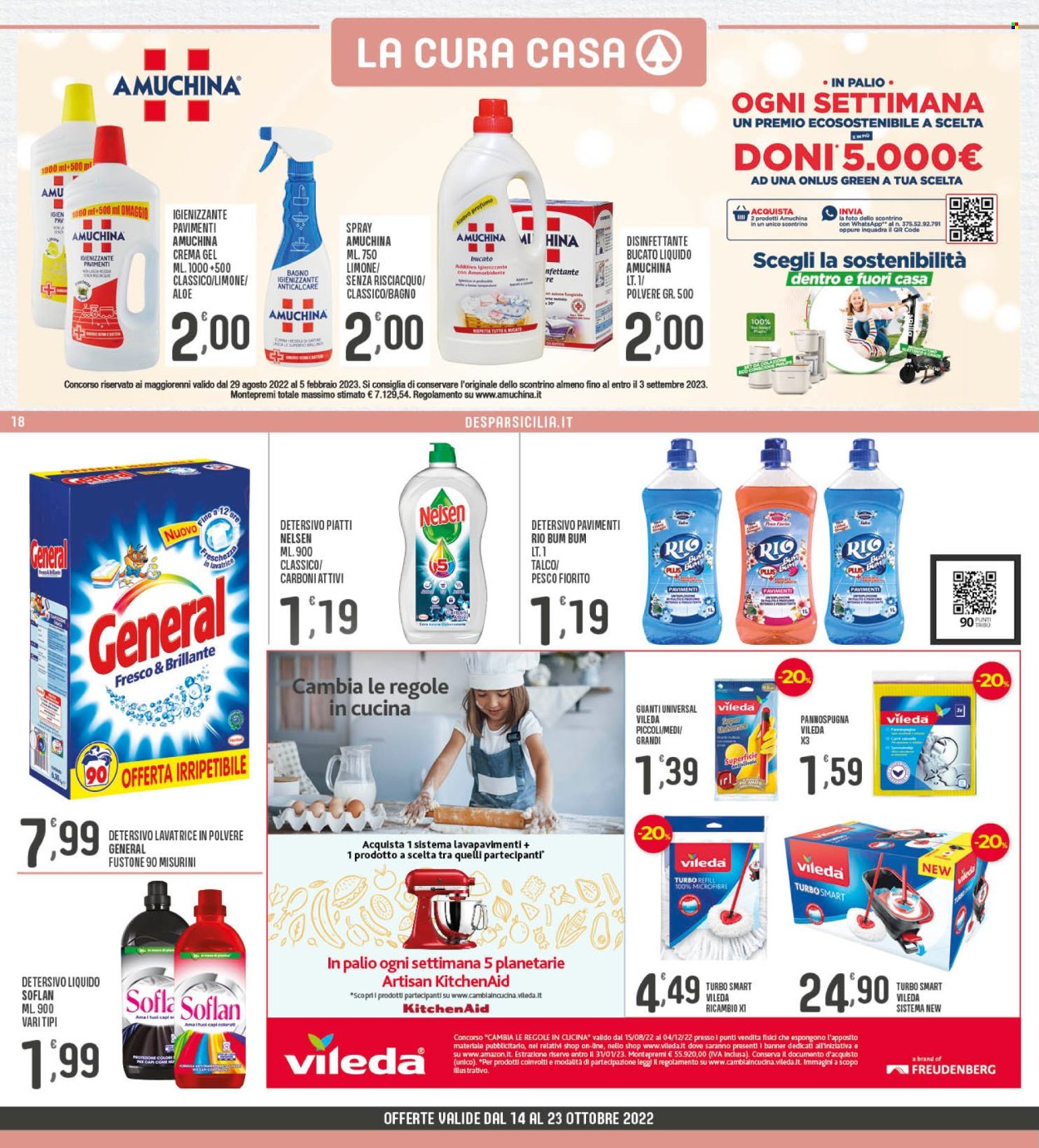 Volantino Eurospar - 14/10/2022 - 23/10/2022. Pagina 18
