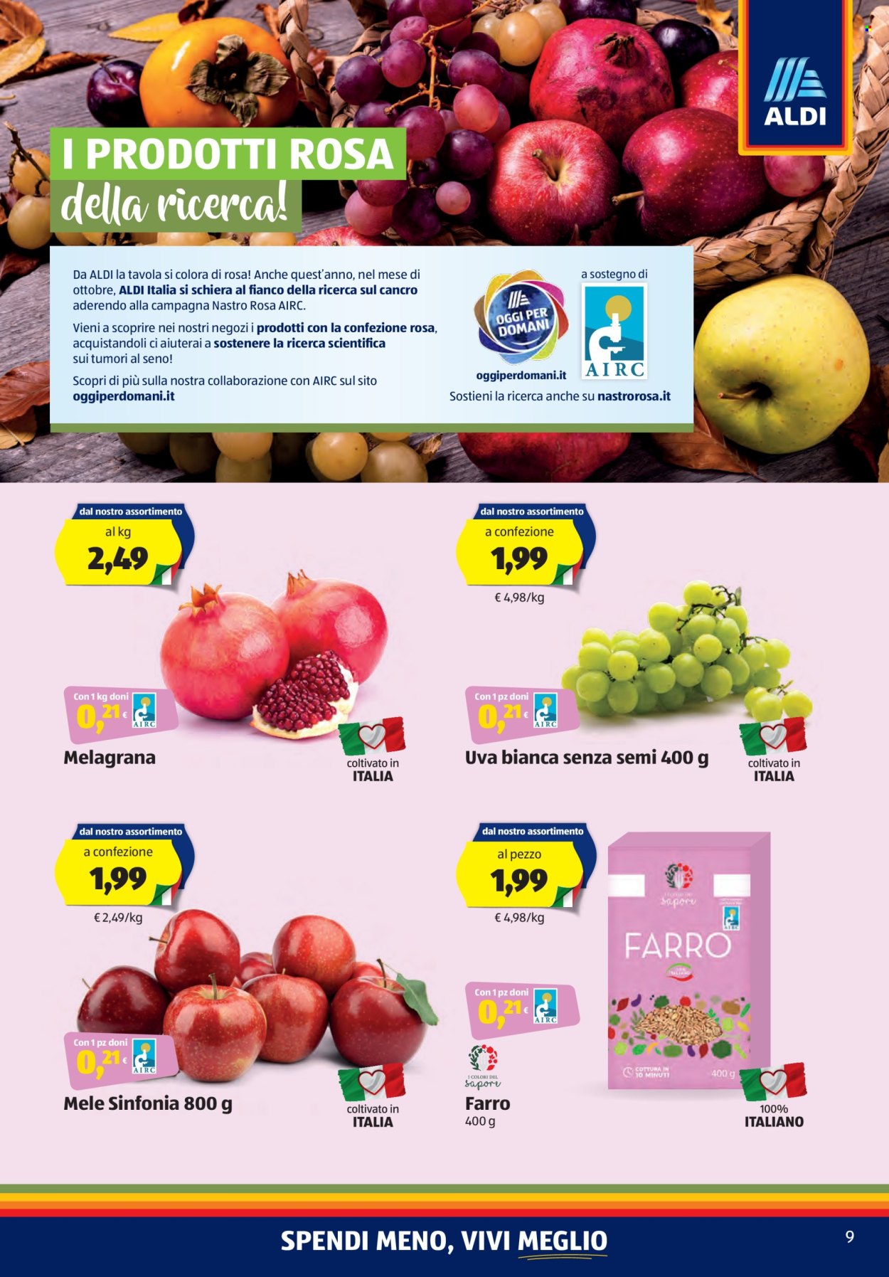 Volantino Aldi - 24/10/2022 - 30/10/2022. Pagina 9