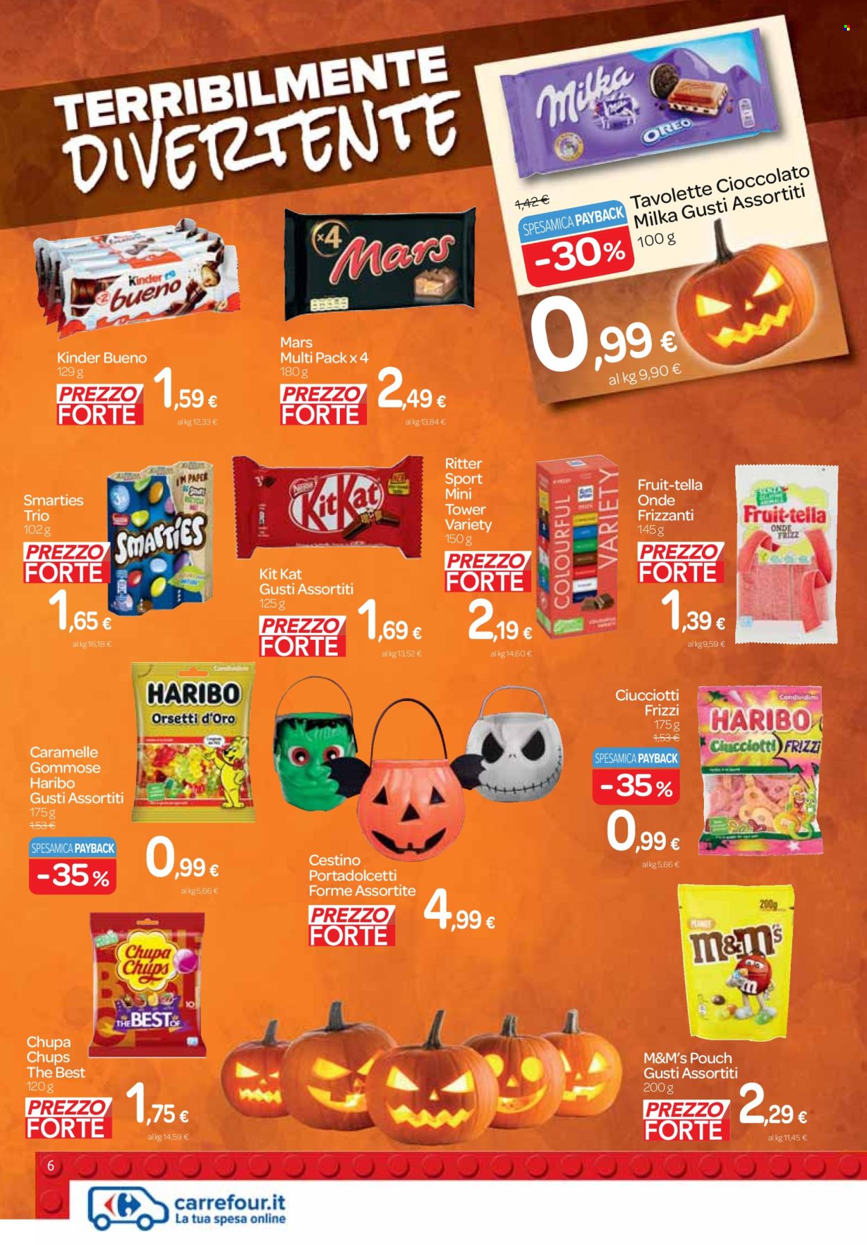 Volantino Carrefour - 20/10/2022 - 1/11/2022. Pagina 6