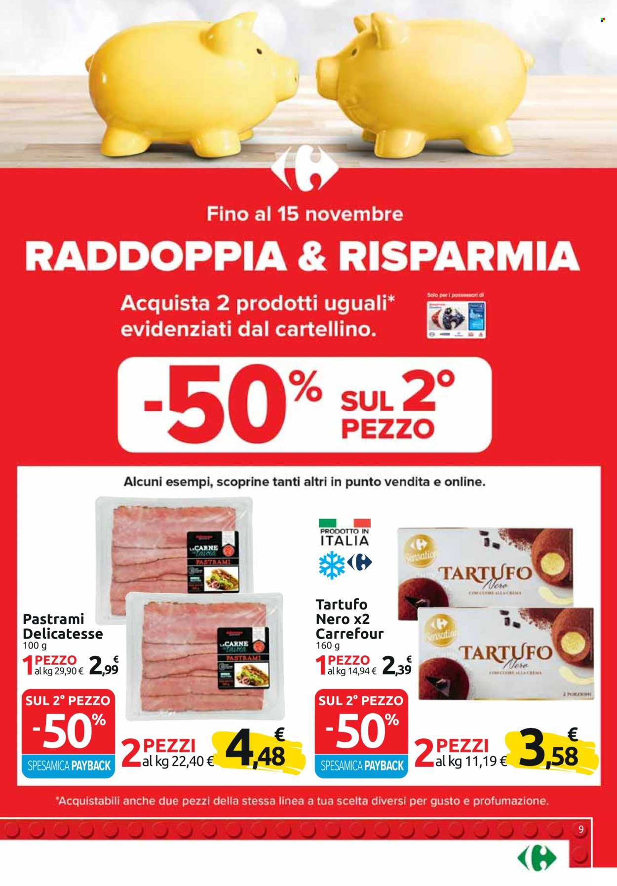Volantino Carrefour - 20/10/2022 - 1/11/2022. Pagina 9