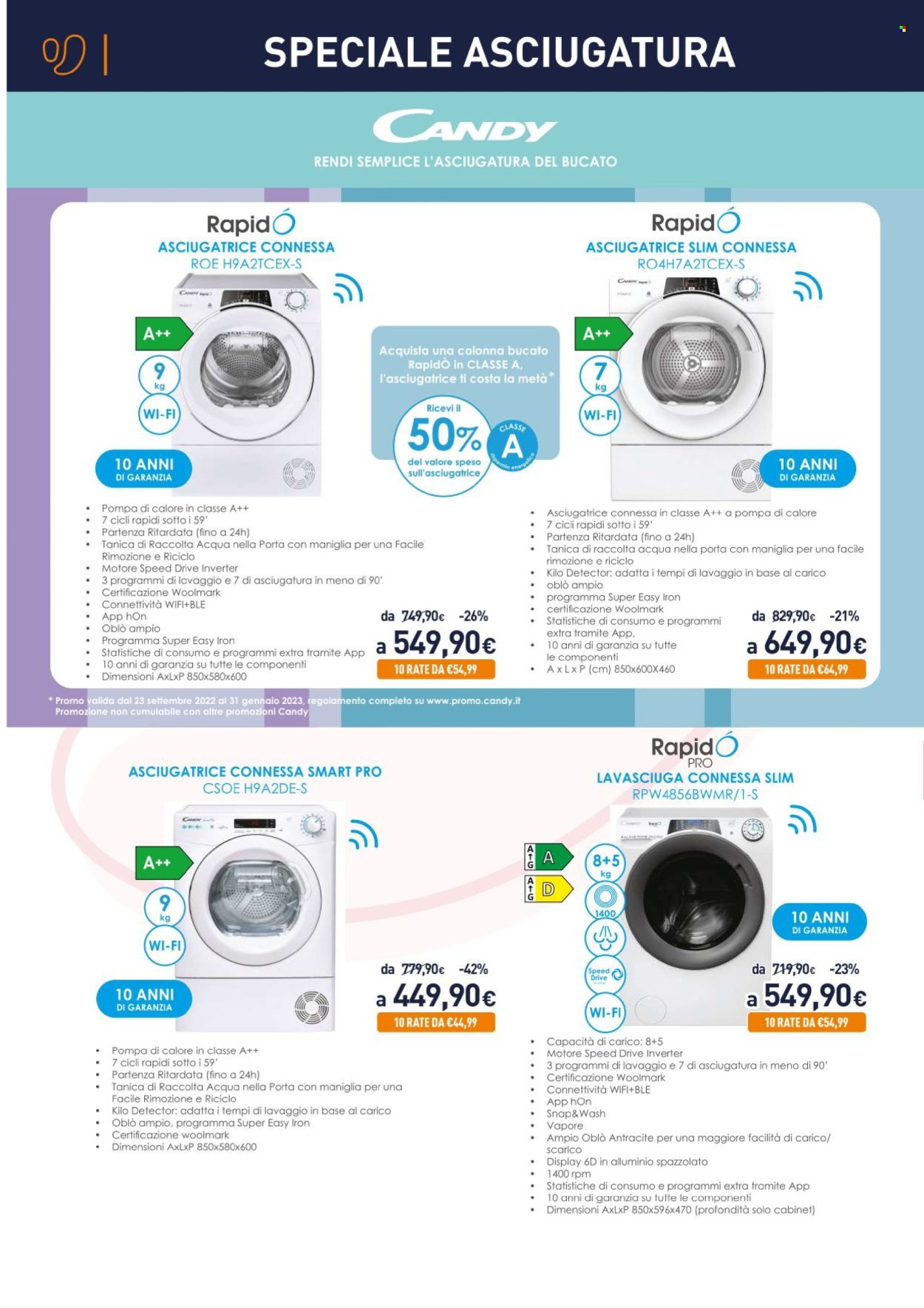 Volantino Unieuro - 17/10/2022 - 16/11/2022. Pagina 8