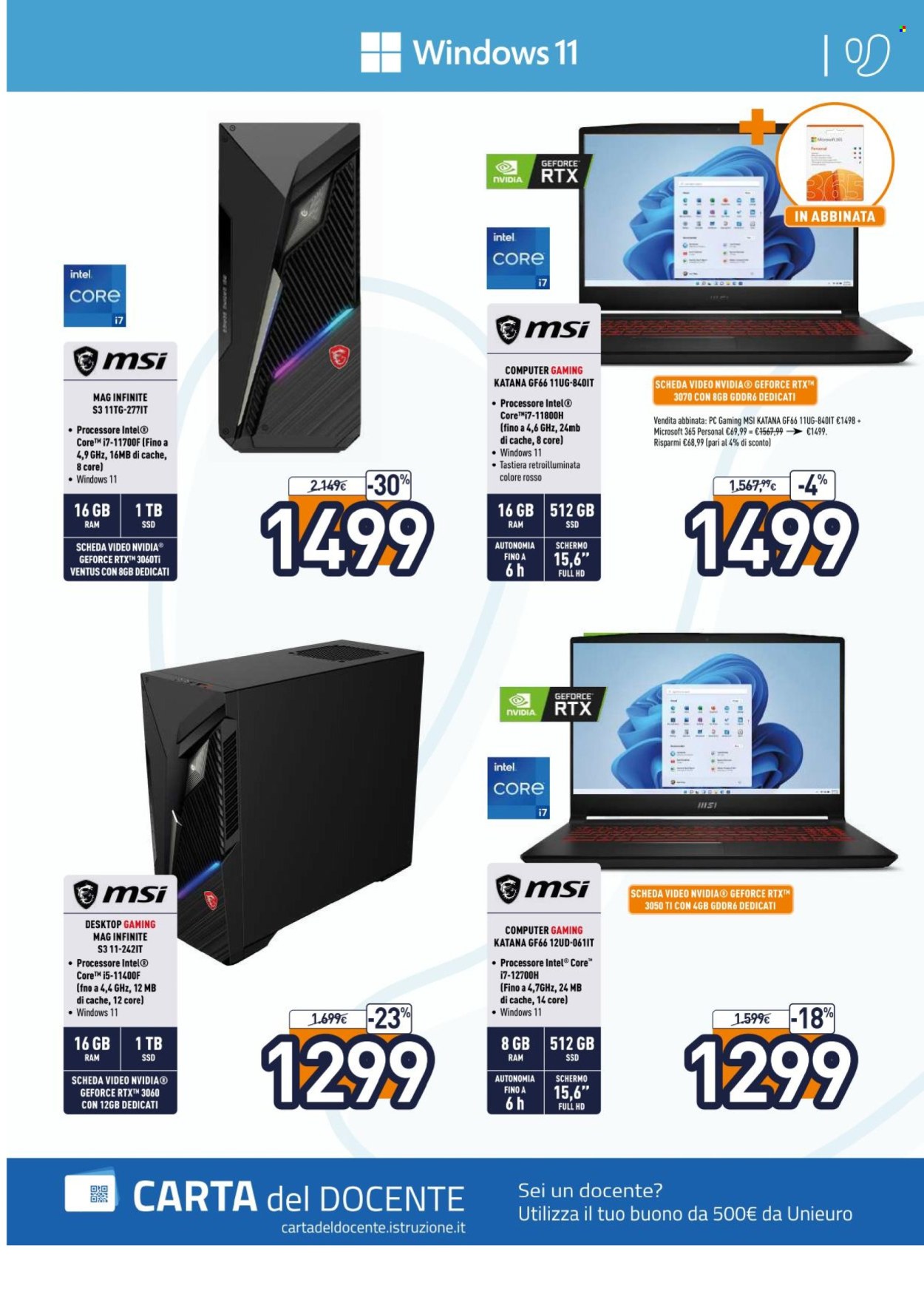 Volantino Unieuro - 17/10/2022 - 27/10/2022. Pagina 7