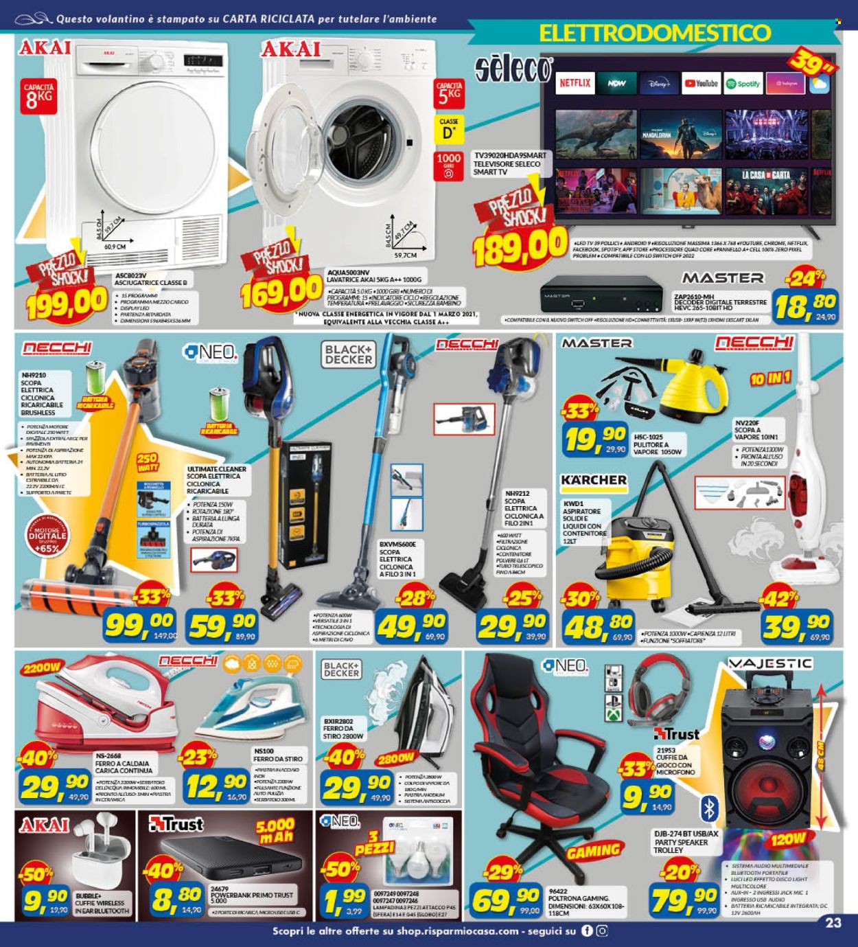 Volantino Risparmio Casa - 20/10/2022 - 13/11/2022. Pagina 23