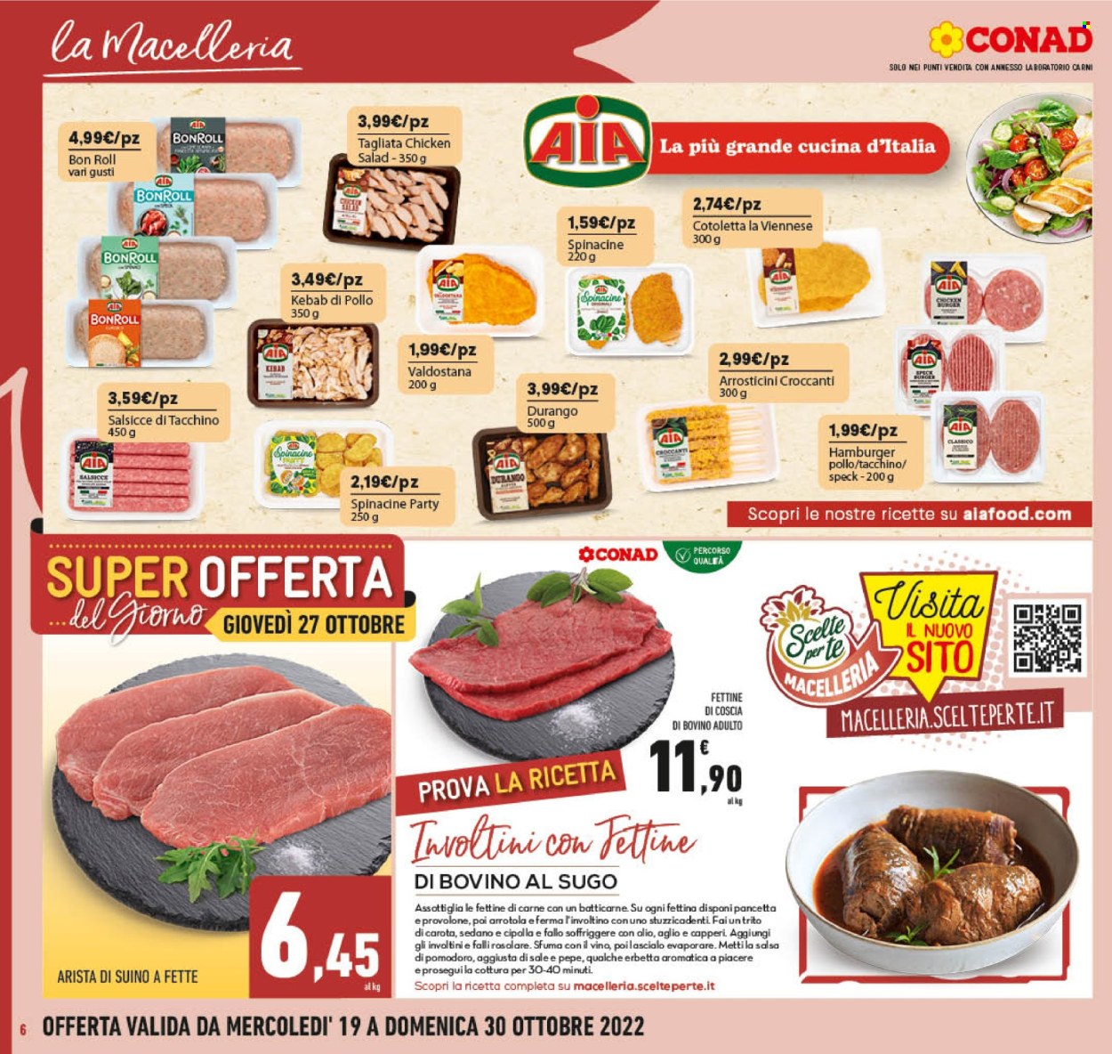 Volantino Conad - 19/10/2022 - 30/10/2022. Pagina 6