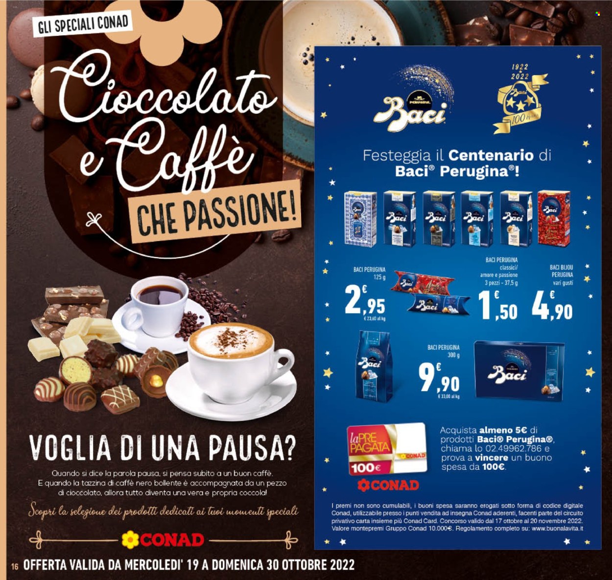Volantino Conad - 19/10/2022 - 30/10/2022. Pagina 16