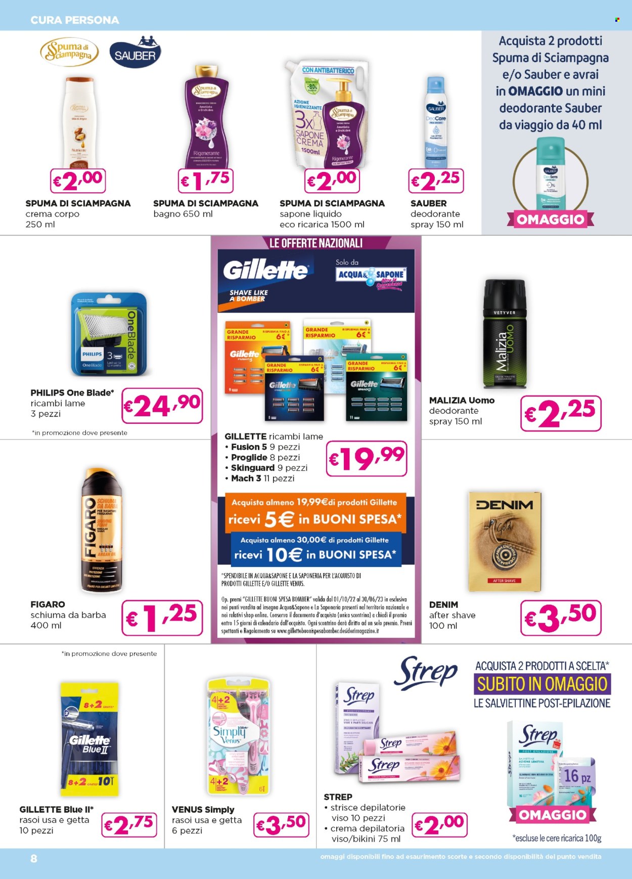 Volantino Acqua & Sapone - 20/10/2022 - 8/11/2022. Pagina 8