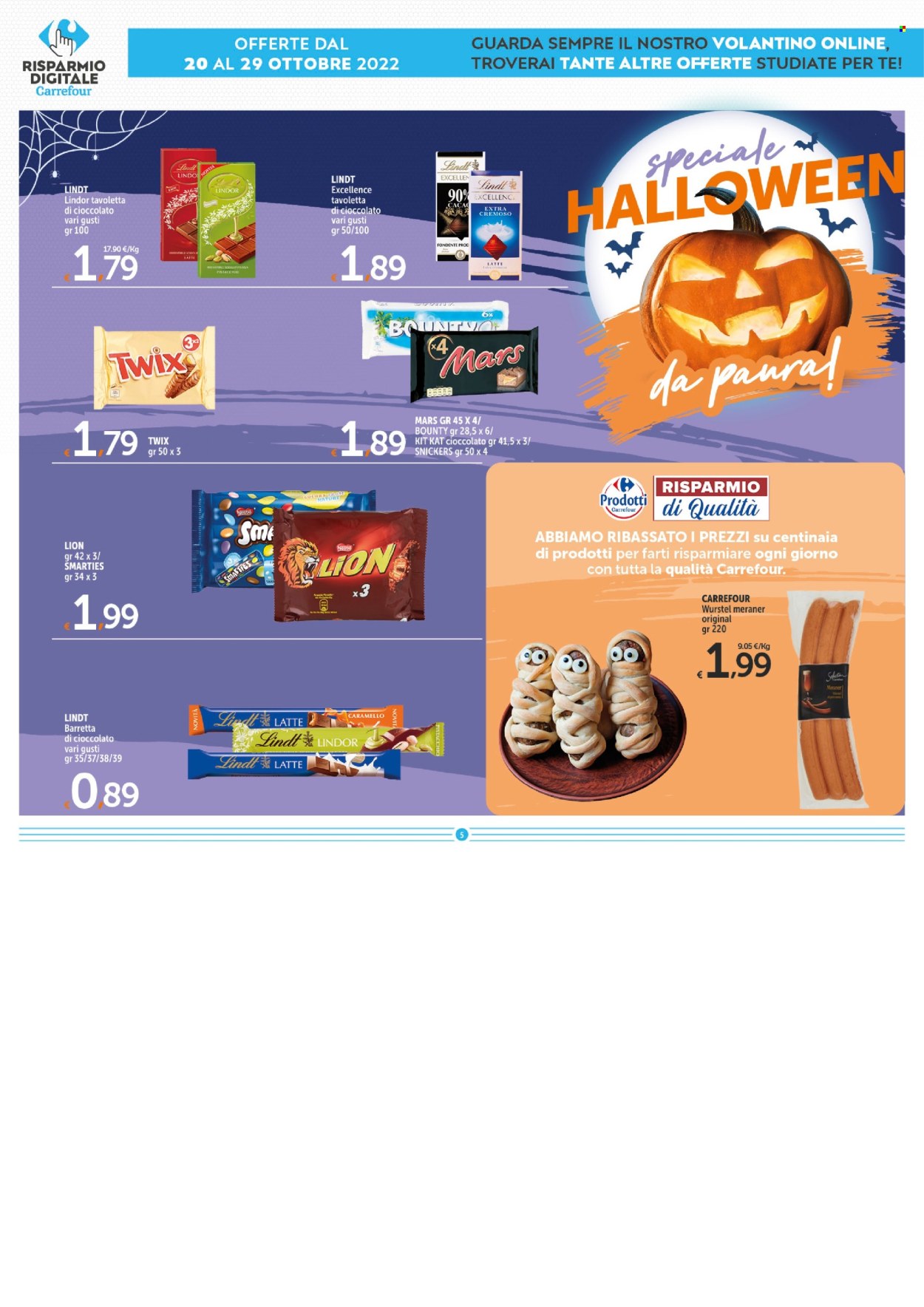 Volantino Carrefour - 20/10/2022 - 29/10/2022. Pagina 29