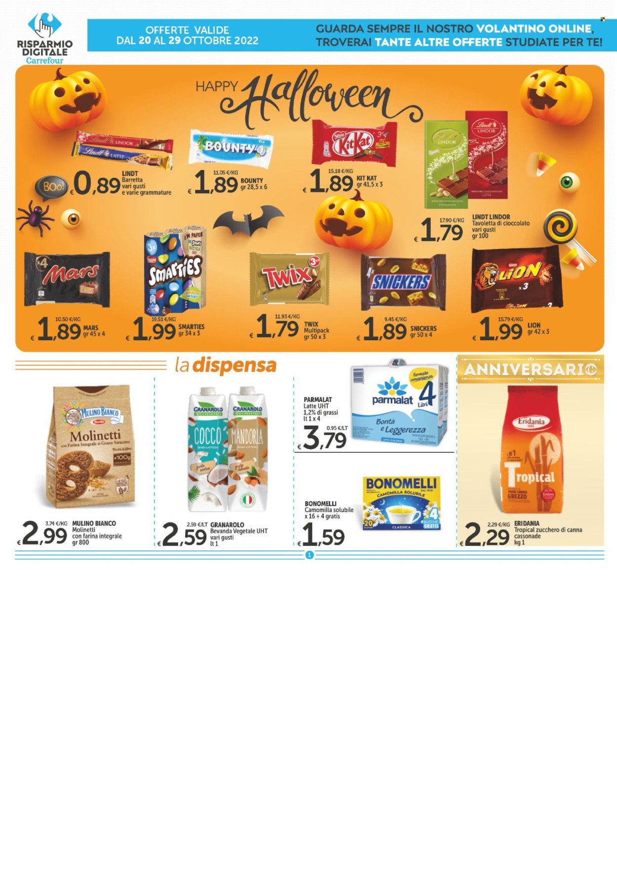 Volantino Carrefour - 20/10/2022 - 29/10/2022. Pagina 21