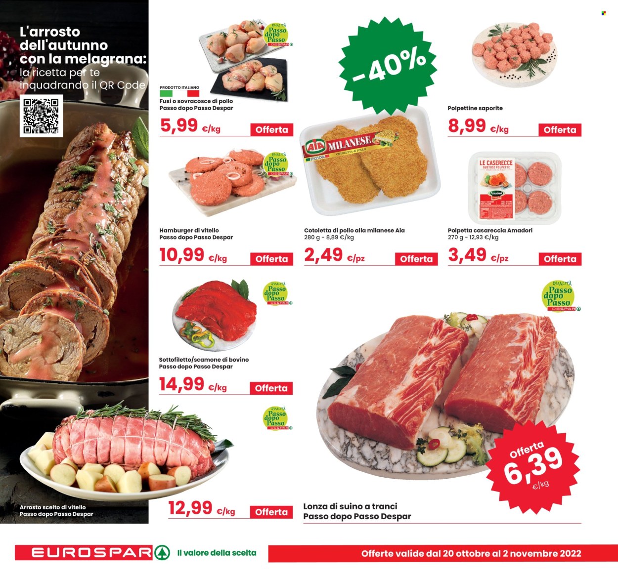Volantino Eurospar - 20/10/2022 - 2/11/2022. Pagina 6
