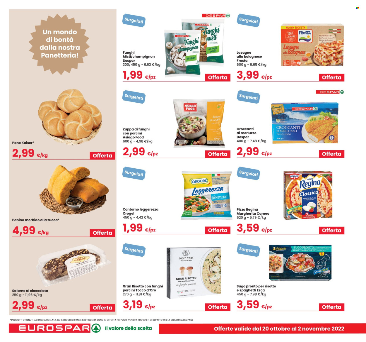 Volantino Eurospar - 20/10/2022 - 2/11/2022. Pagina 8
