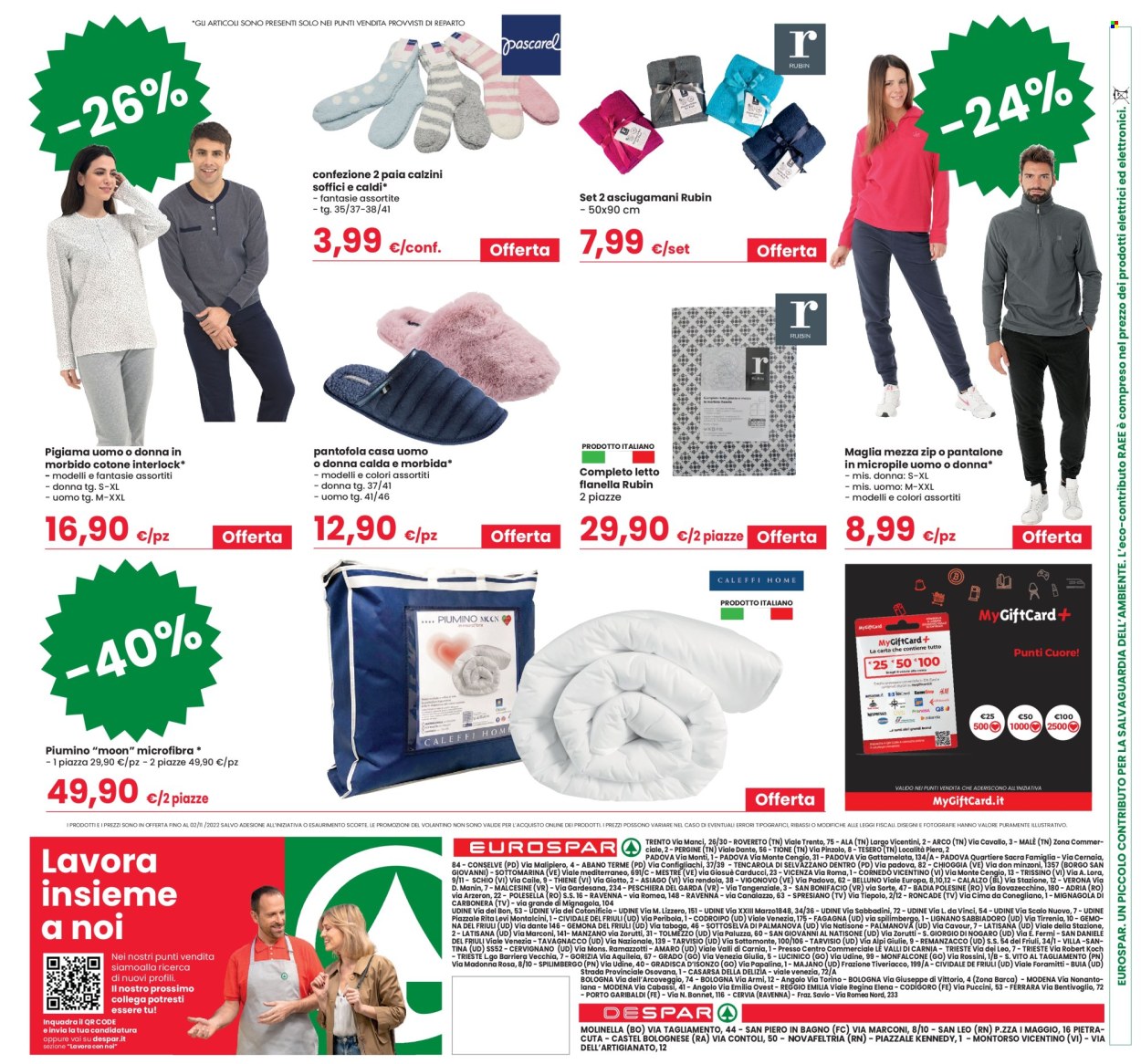 Volantino Eurospar - 20/10/2022 - 2/11/2022. Pagina 32