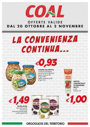 Volantino COAL - 20/10/2022 - 2/11/2022.