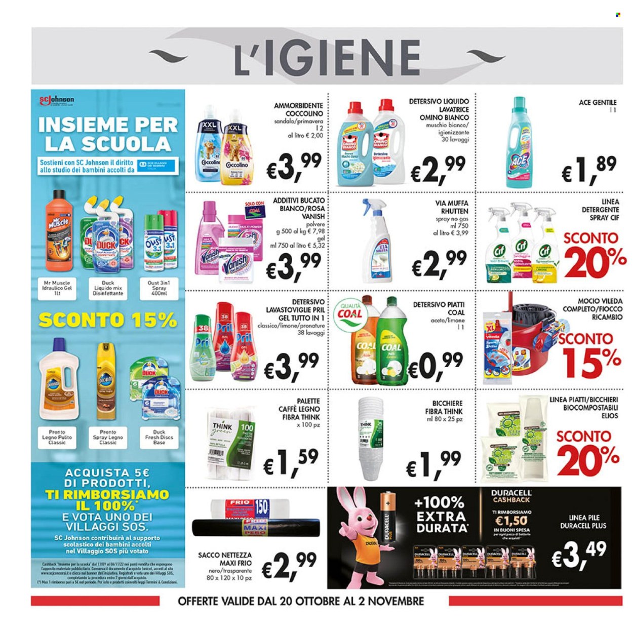 Volantino COAL - 20/10/2022 - 2/11/2022. Pagina 16