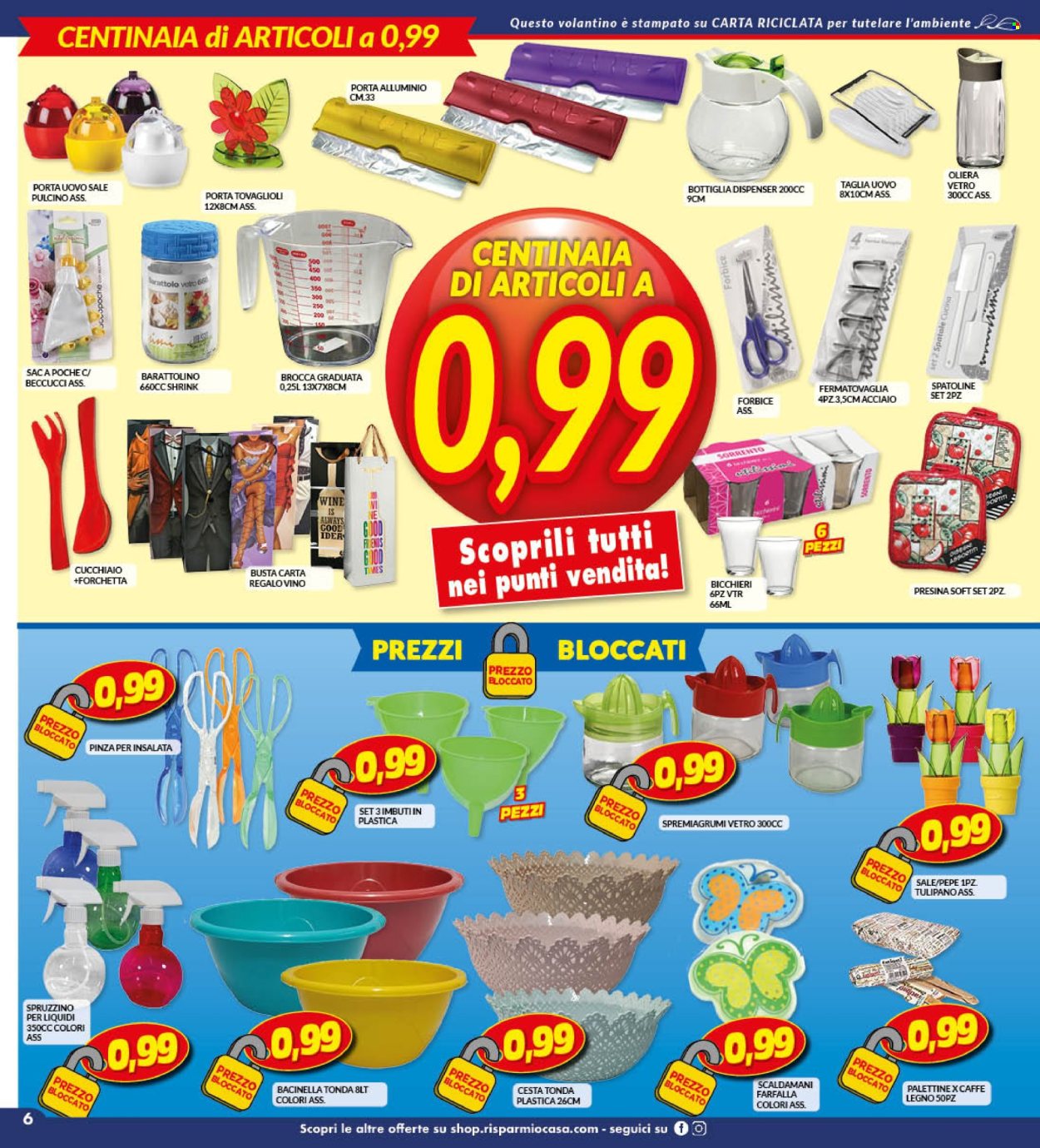Volantino Risparmio Casa - 22/10/2022 - 13/11/2022. Pagina 6