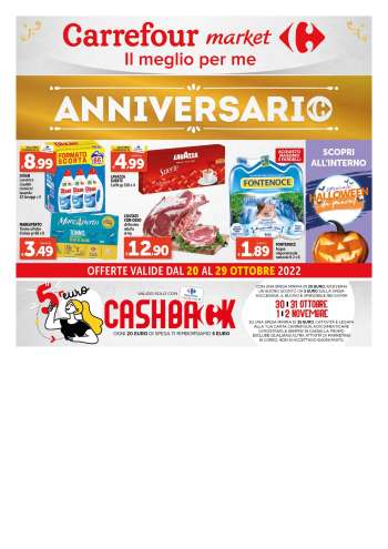 Volantino Carrefour - 20/10/2022 - 29/10/2022.