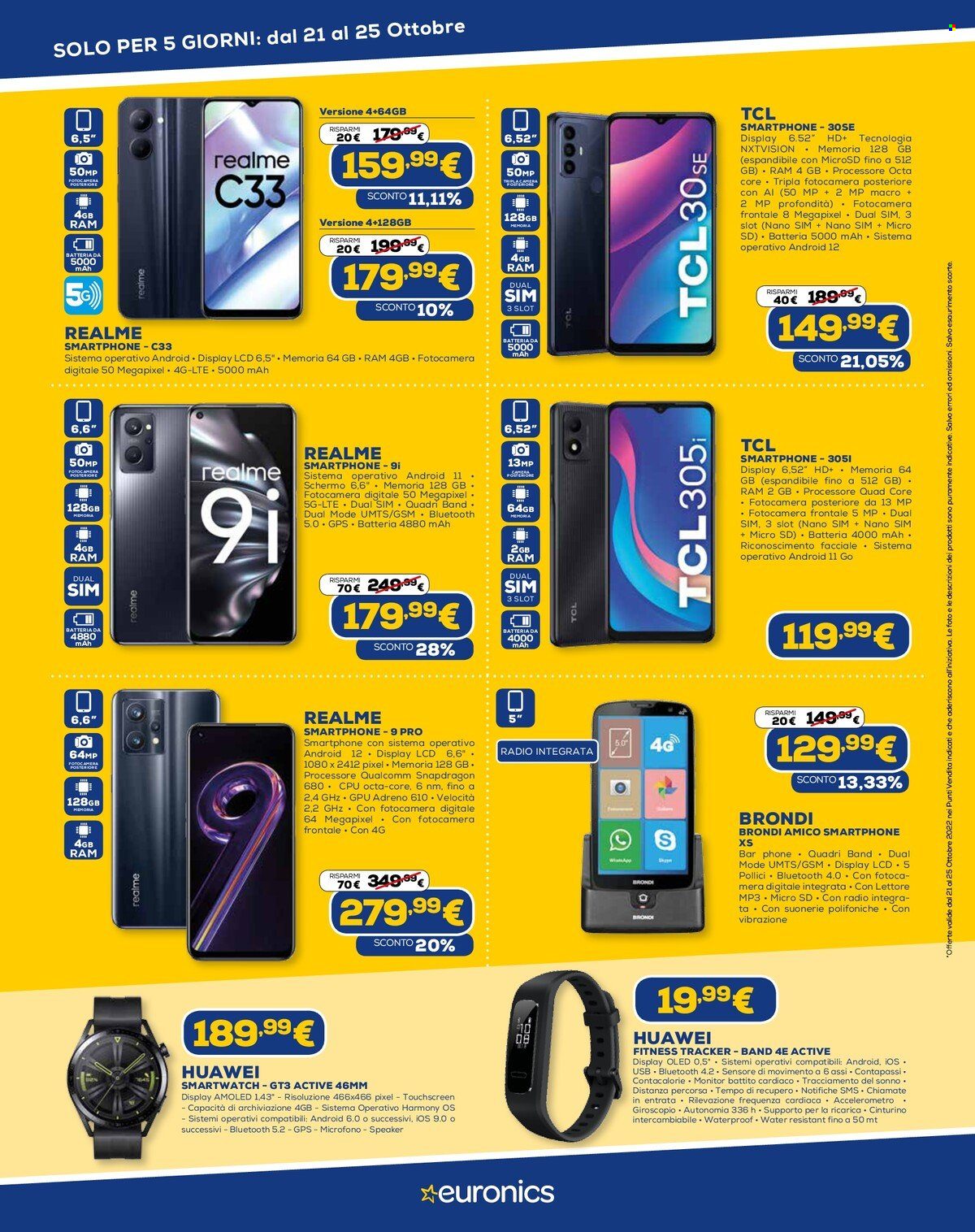 Volantino Euronics - 21/10/2022 - 25/10/2022. Pagina 22
