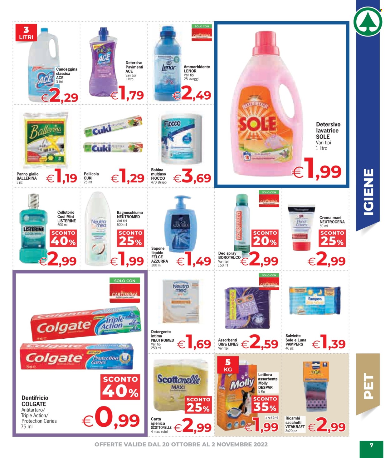 Volantino Despar - 20/10/2022 - 2/11/2022. Pagina 7