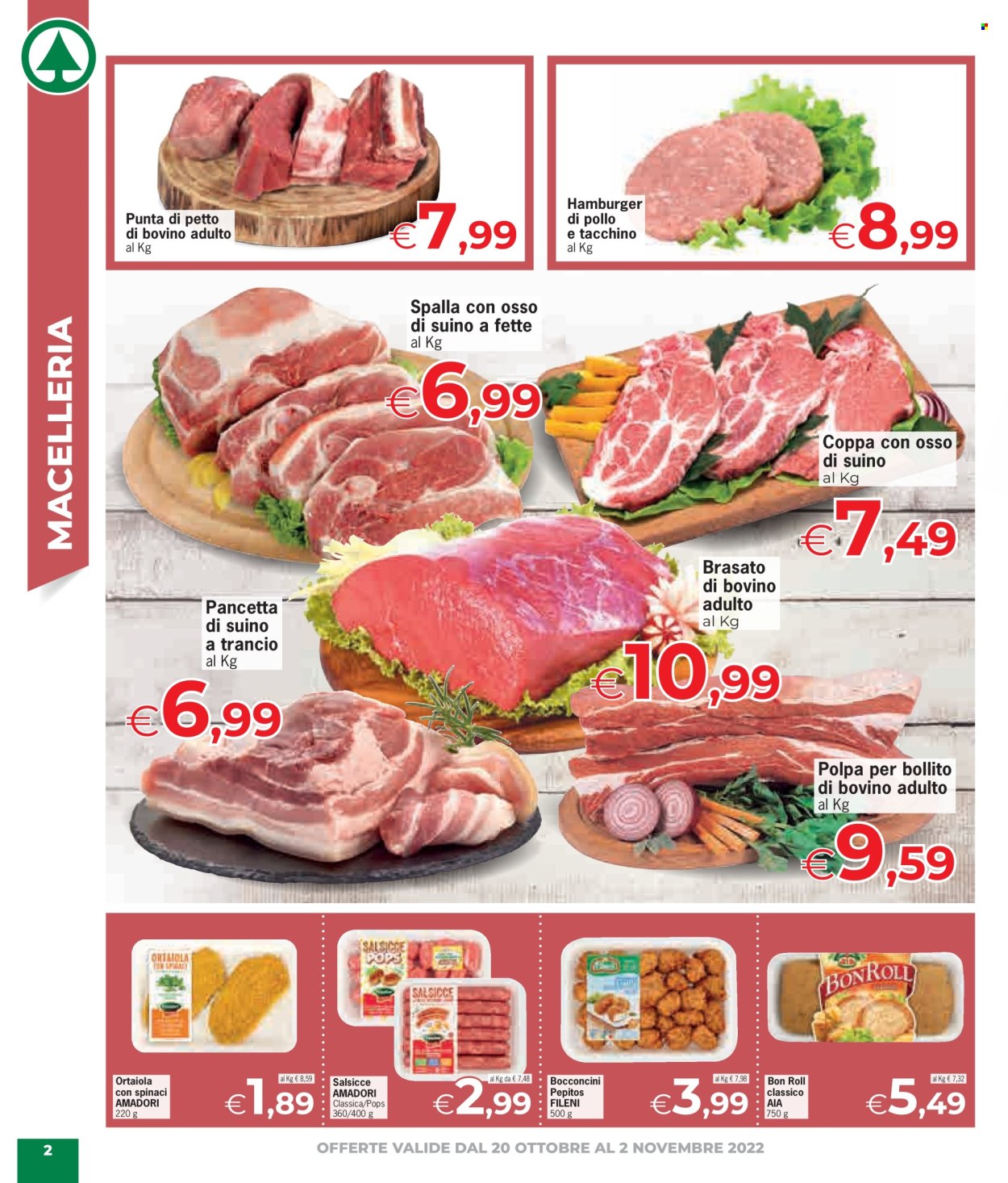 Volantino Eurospar - 20/10/2022 - 2/11/2022. Pagina 2