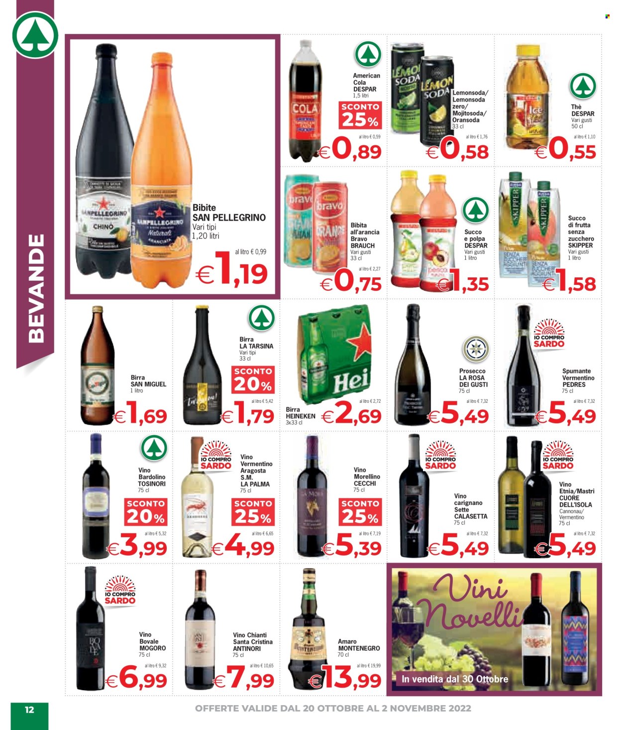 Volantino Eurospar - 20/10/2022 - 2/11/2022. Pagina 12