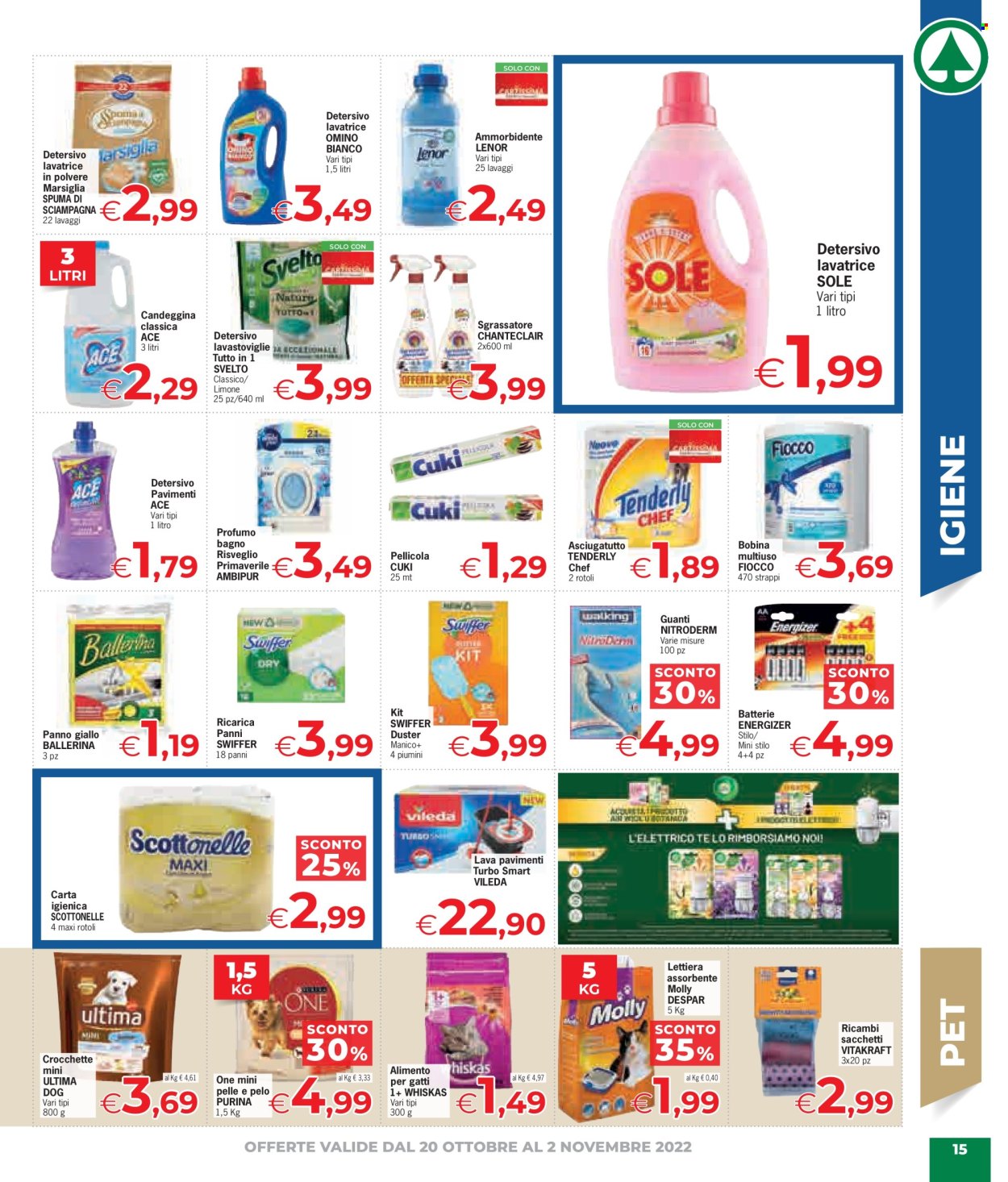 Volantino Eurospar - 20/10/2022 - 2/11/2022. Pagina 15