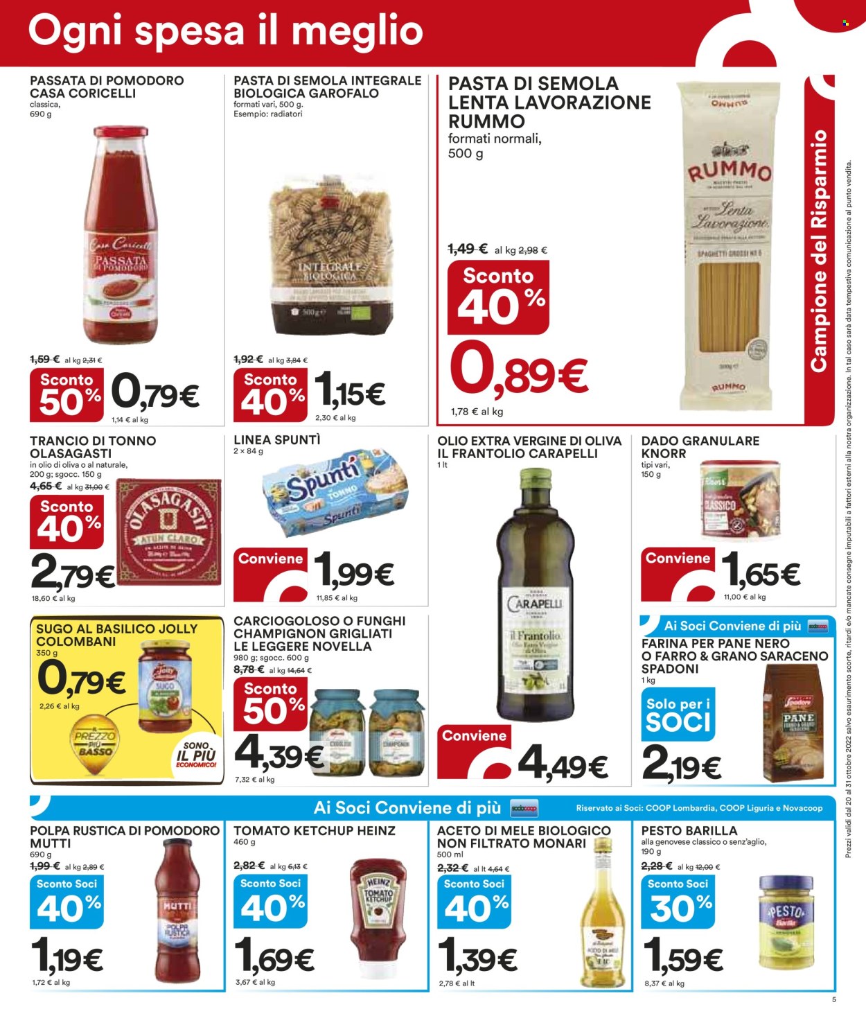 Volantino Coop - 20/10/2022 - 31/10/2022. Pagina 5