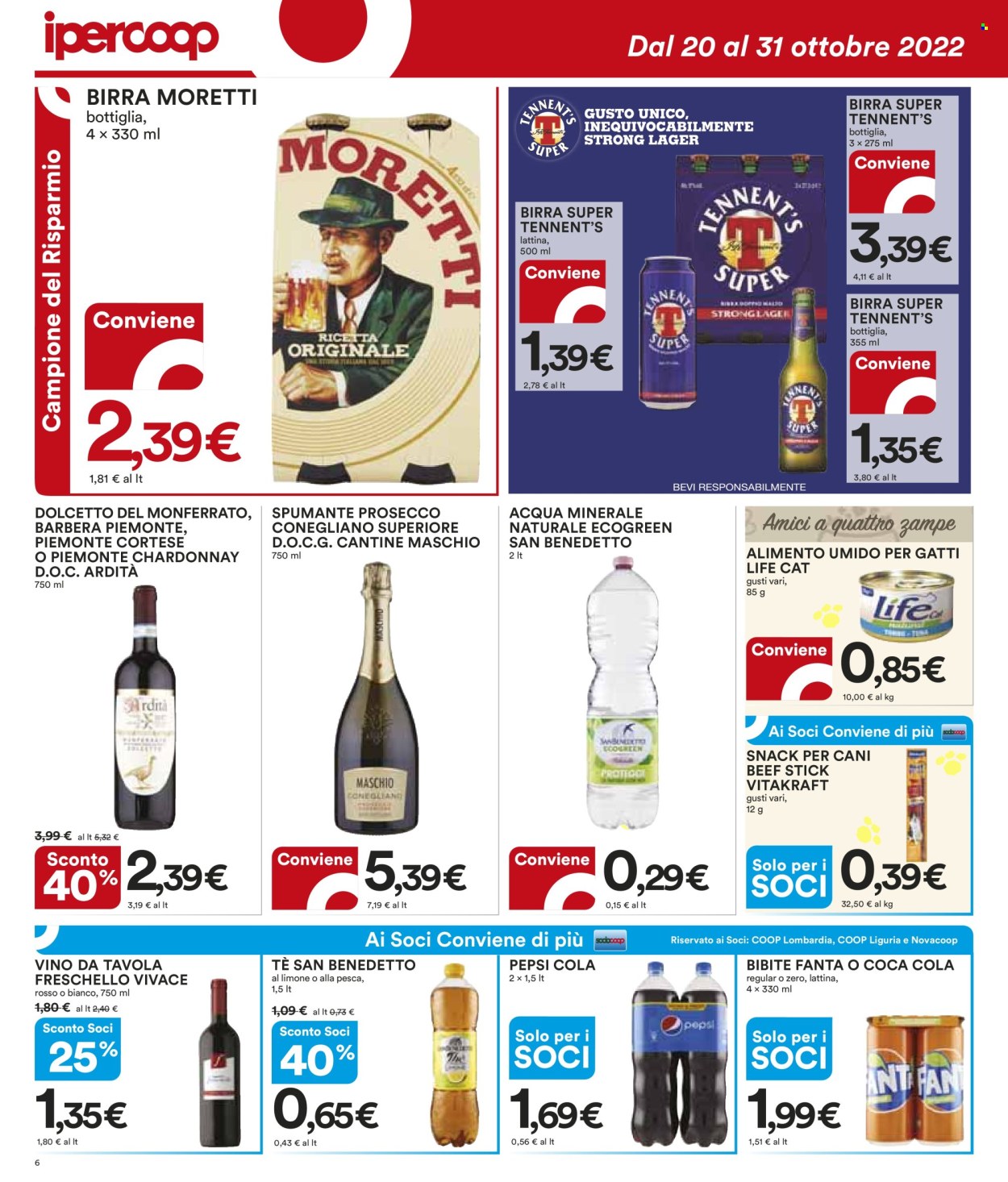 Volantino Coop - 20/10/2022 - 31/10/2022. Pagina 6