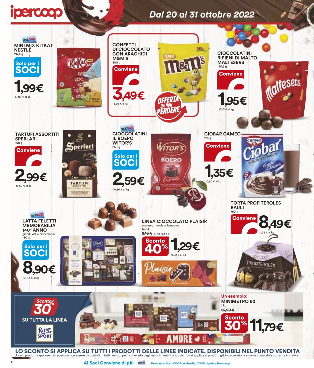 Volantino Coop - 20/10/2022 - 31/10/2022. Pagina 18