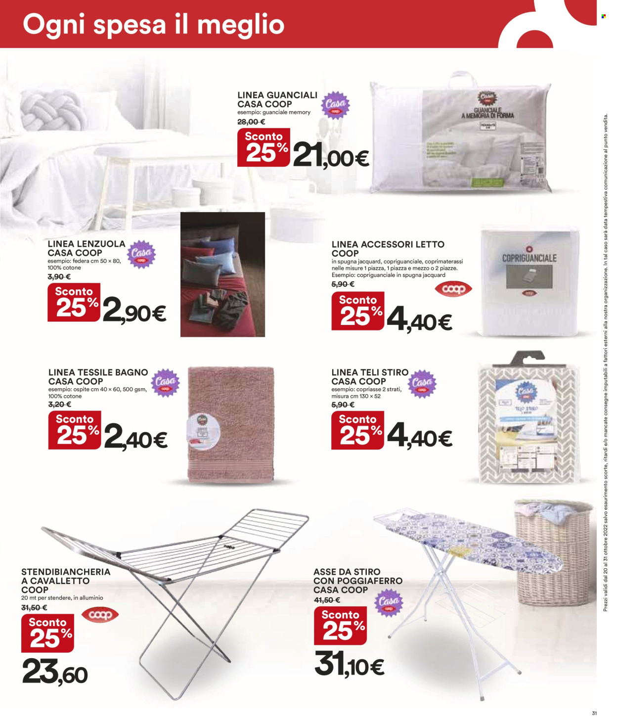 Volantino Coop - 20/10/2022 - 31/10/2022. Pagina 31