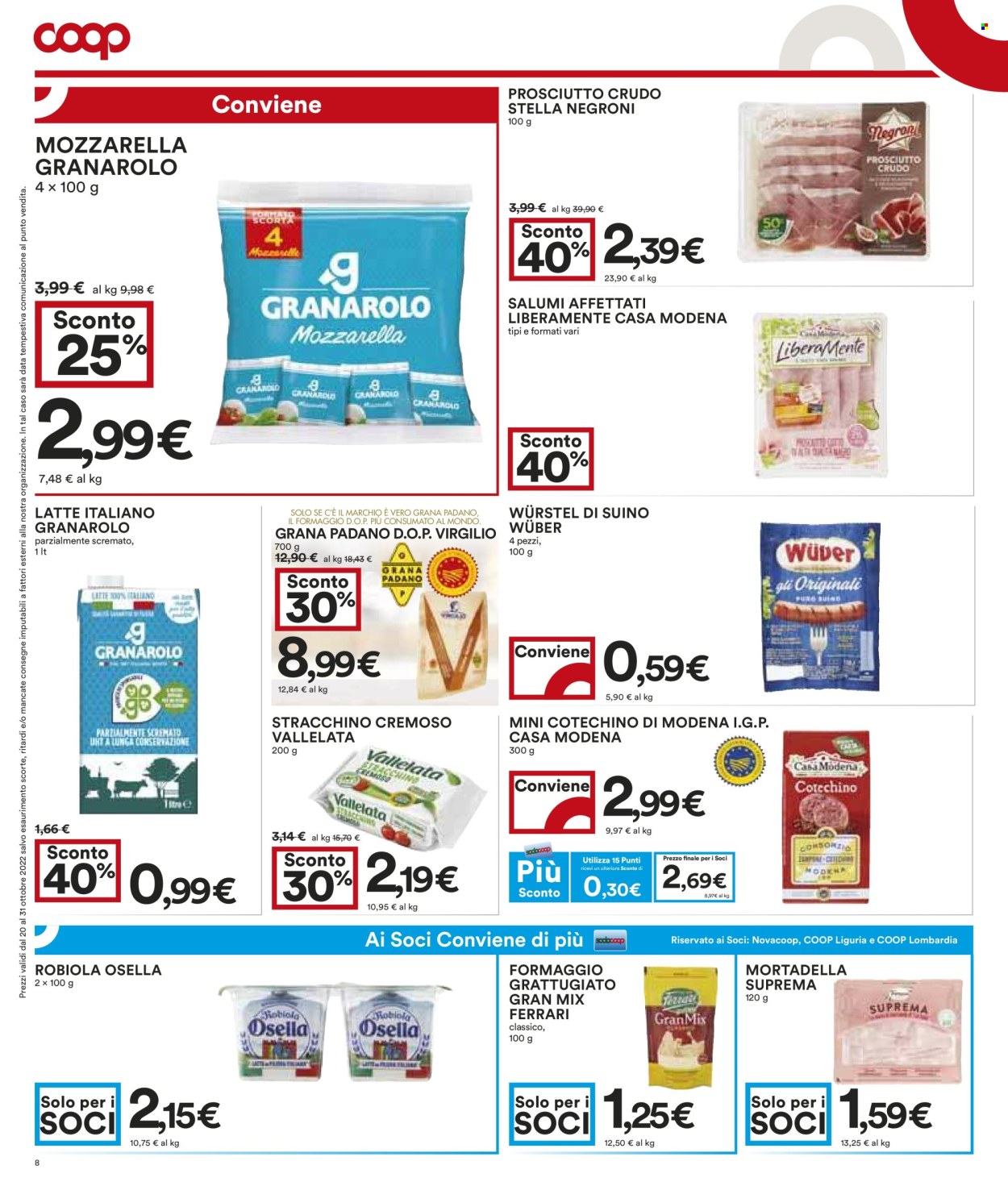 Leták Coop - 20.10.2022 - 31.10.2022. Strana 8
