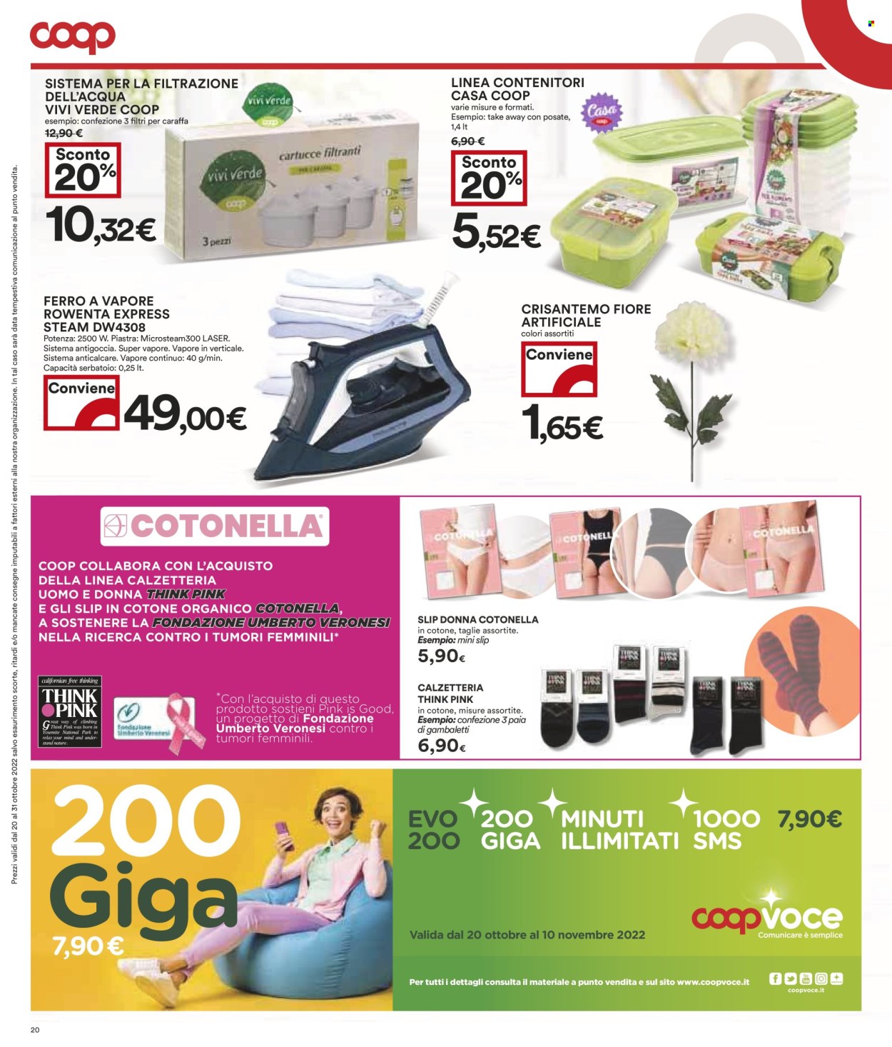 Volantino Coop - 20/10/2022 - 31/10/2022. Pagina 20
