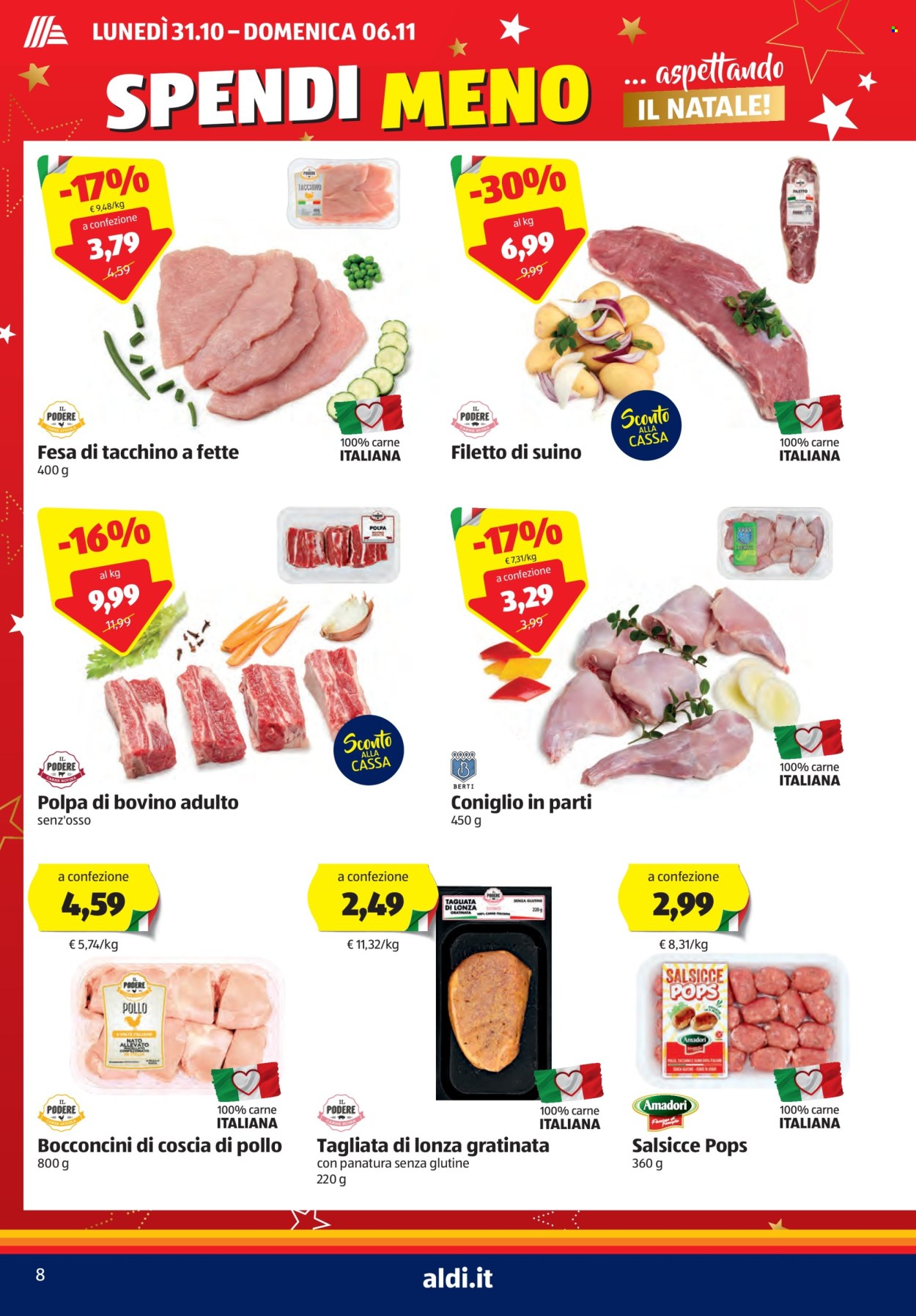 Volantino Aldi - 31/10/2022 - 6/11/2022. Pagina 8