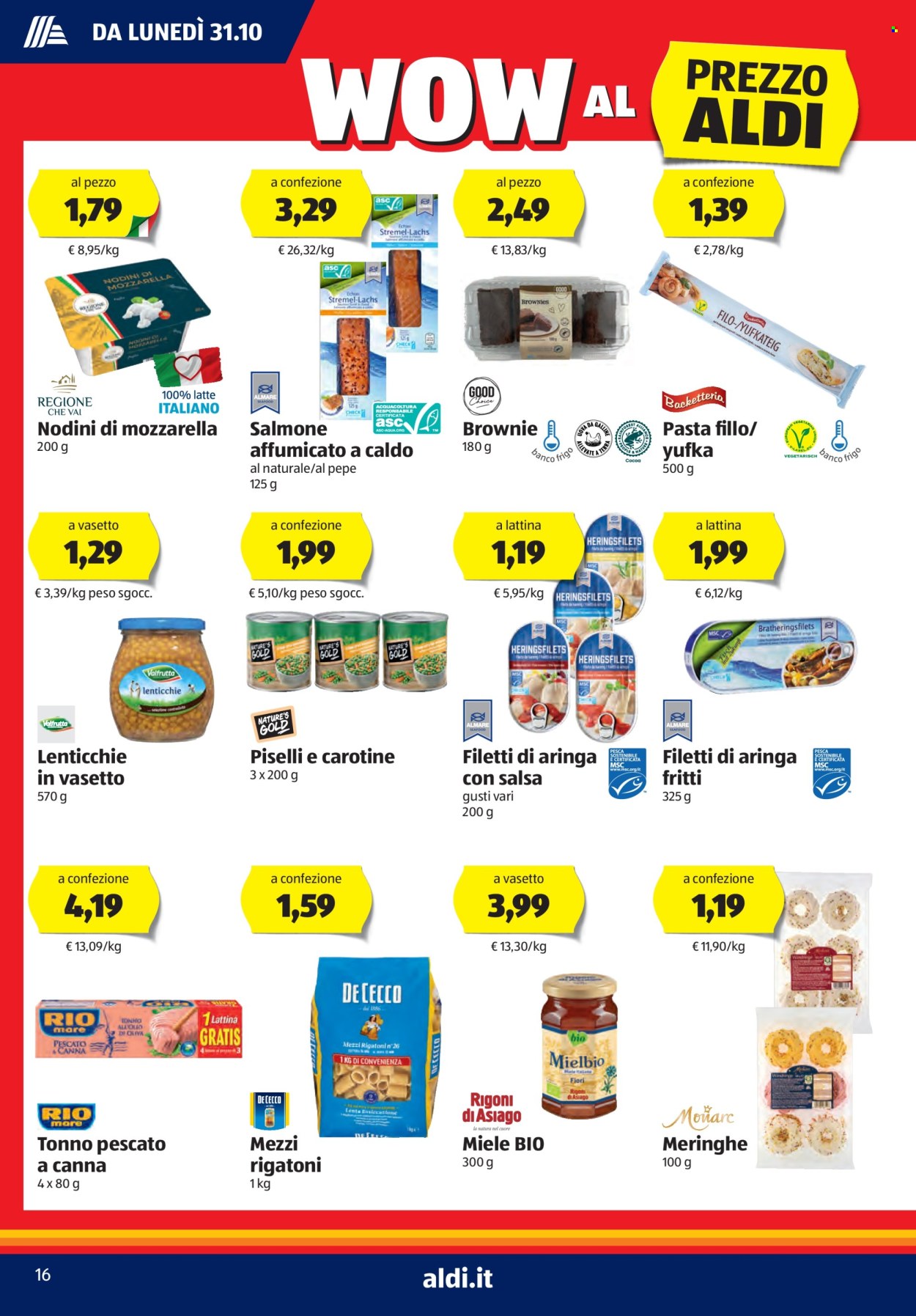 Volantino Aldi - 31/10/2022 - 6/11/2022. Pagina 16