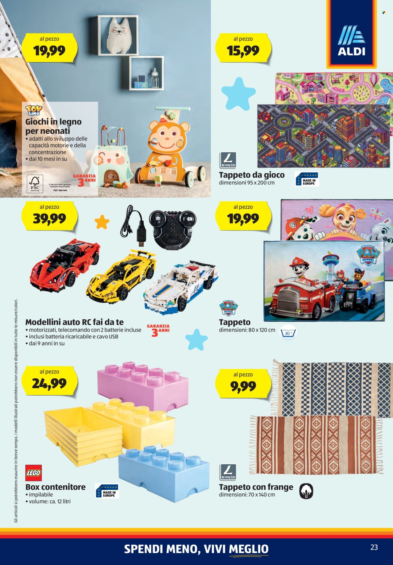 Volantino Aldi - 31/10/2022 - 6/11/2022. Pagina 23