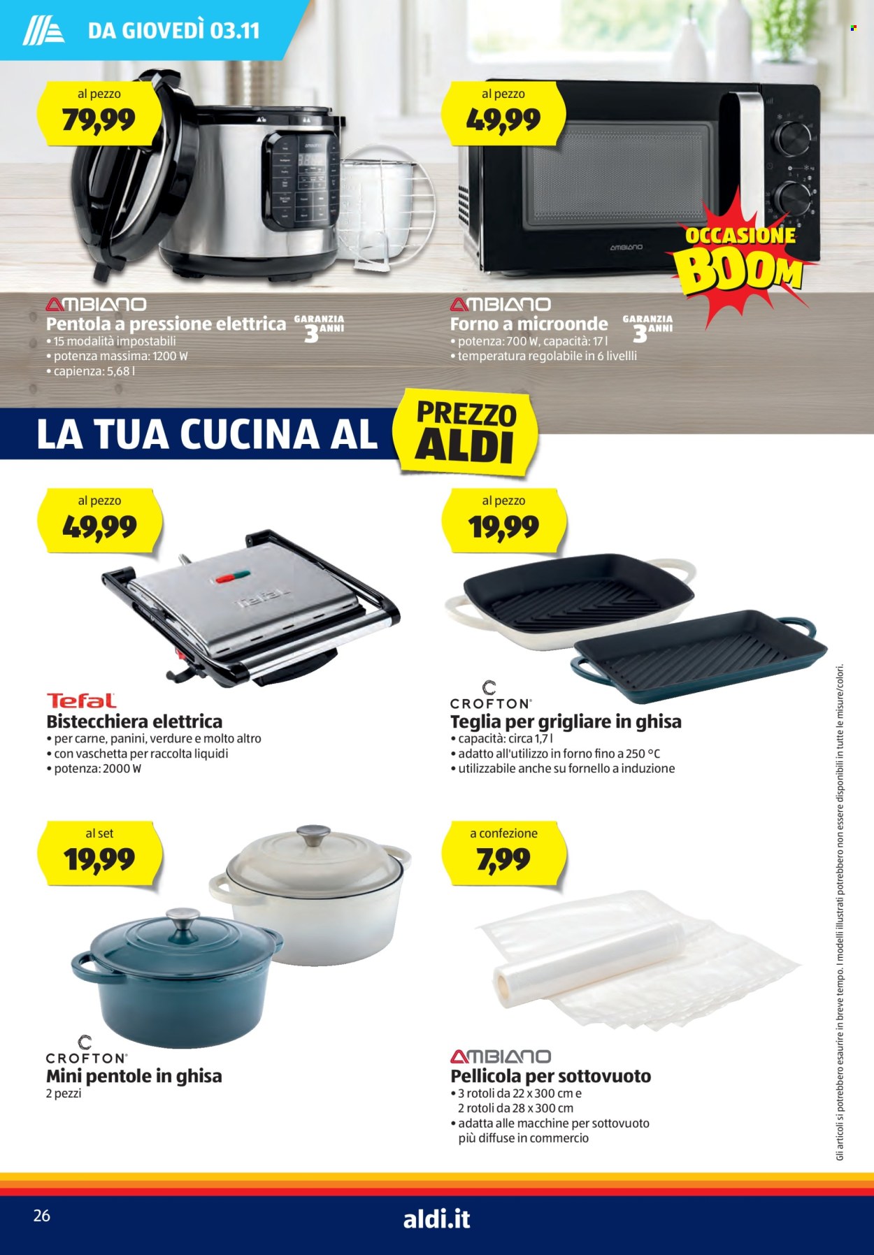 Volantino Aldi - 31/10/2022 - 6/11/2022. Pagina 26