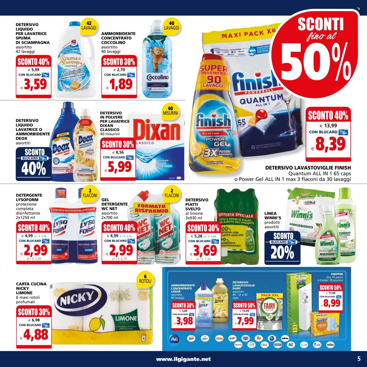 Volantino Il Gigante - 24/10/2022 - 6/11/2022. Pagina 5