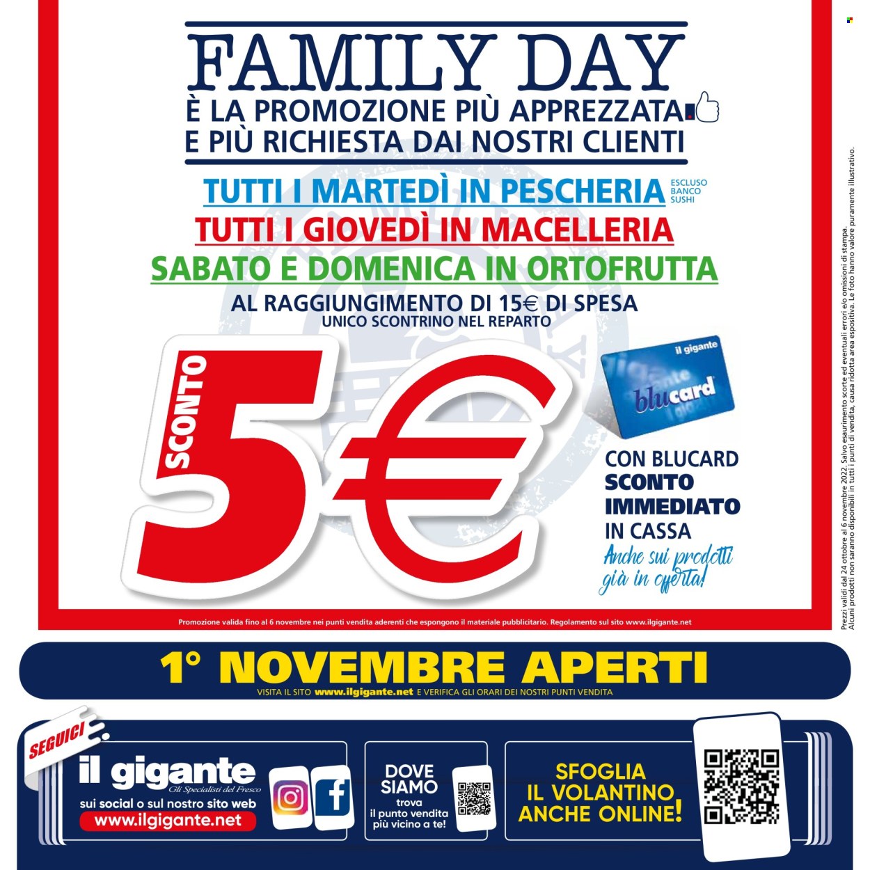 Volantino Il Gigante - 24/10/2022 - 6/11/2022. Pagina 34